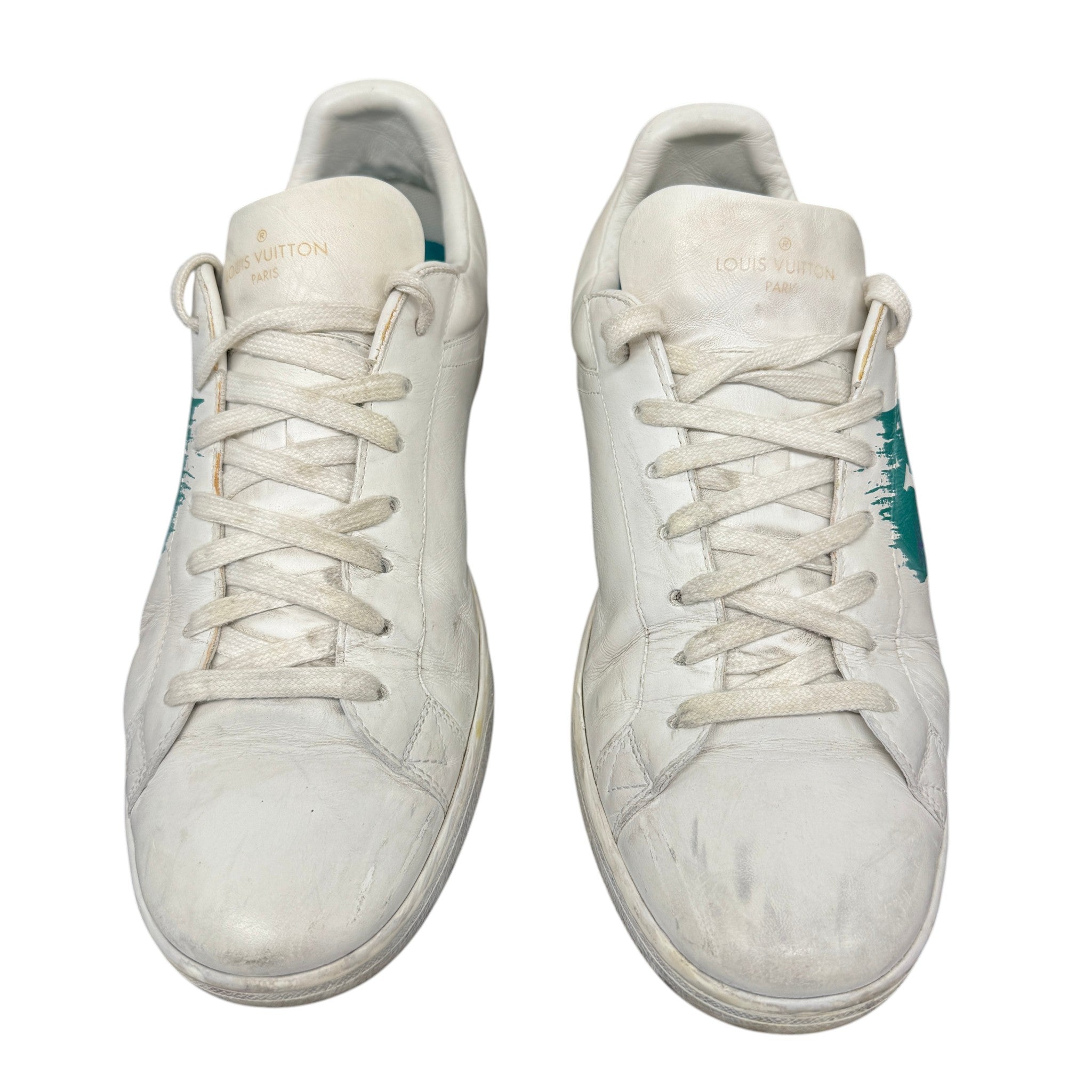 Men's Luxembourg Low Trainers White Size EU 42 / UK 8