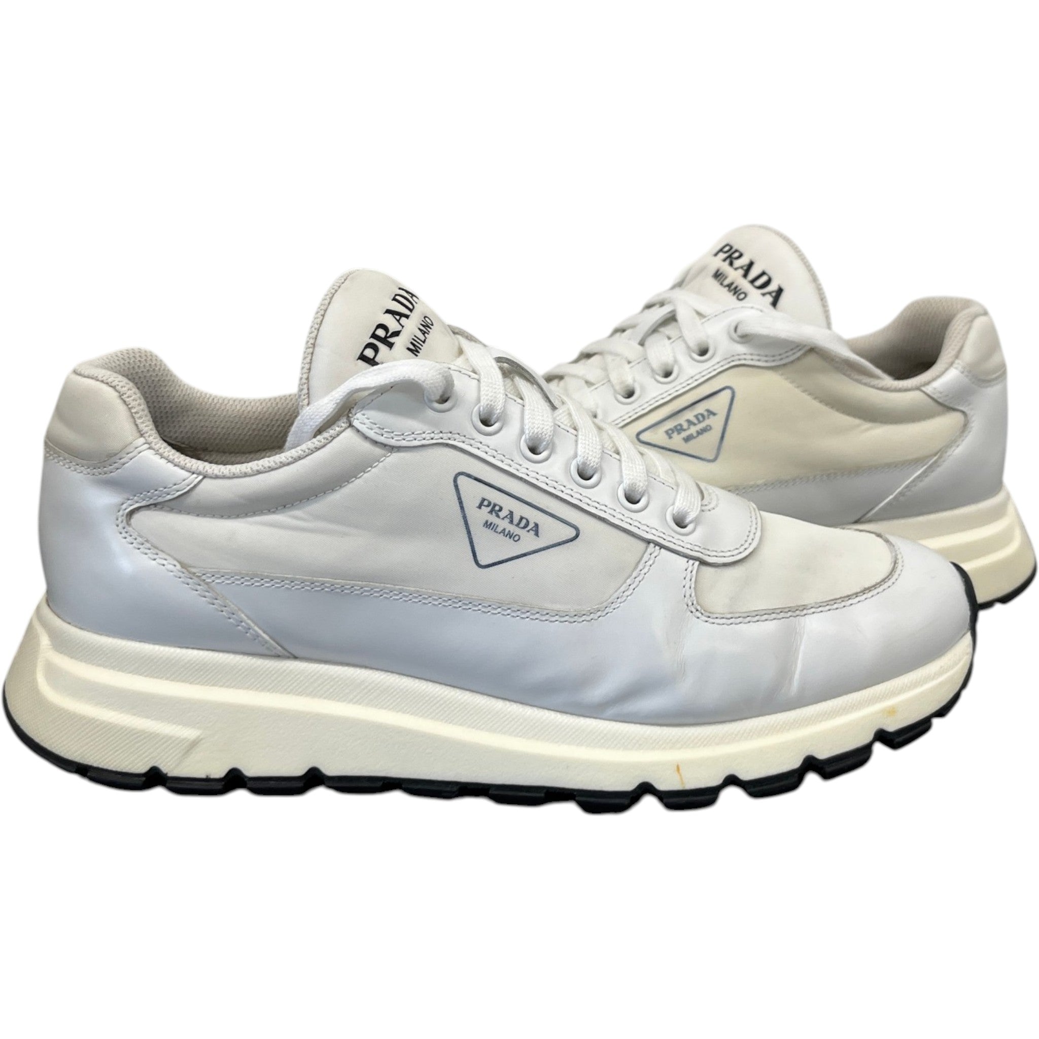 Men's Prax 01 Re-Nylon Low Trainers Cream Size EU 41 / UK 7