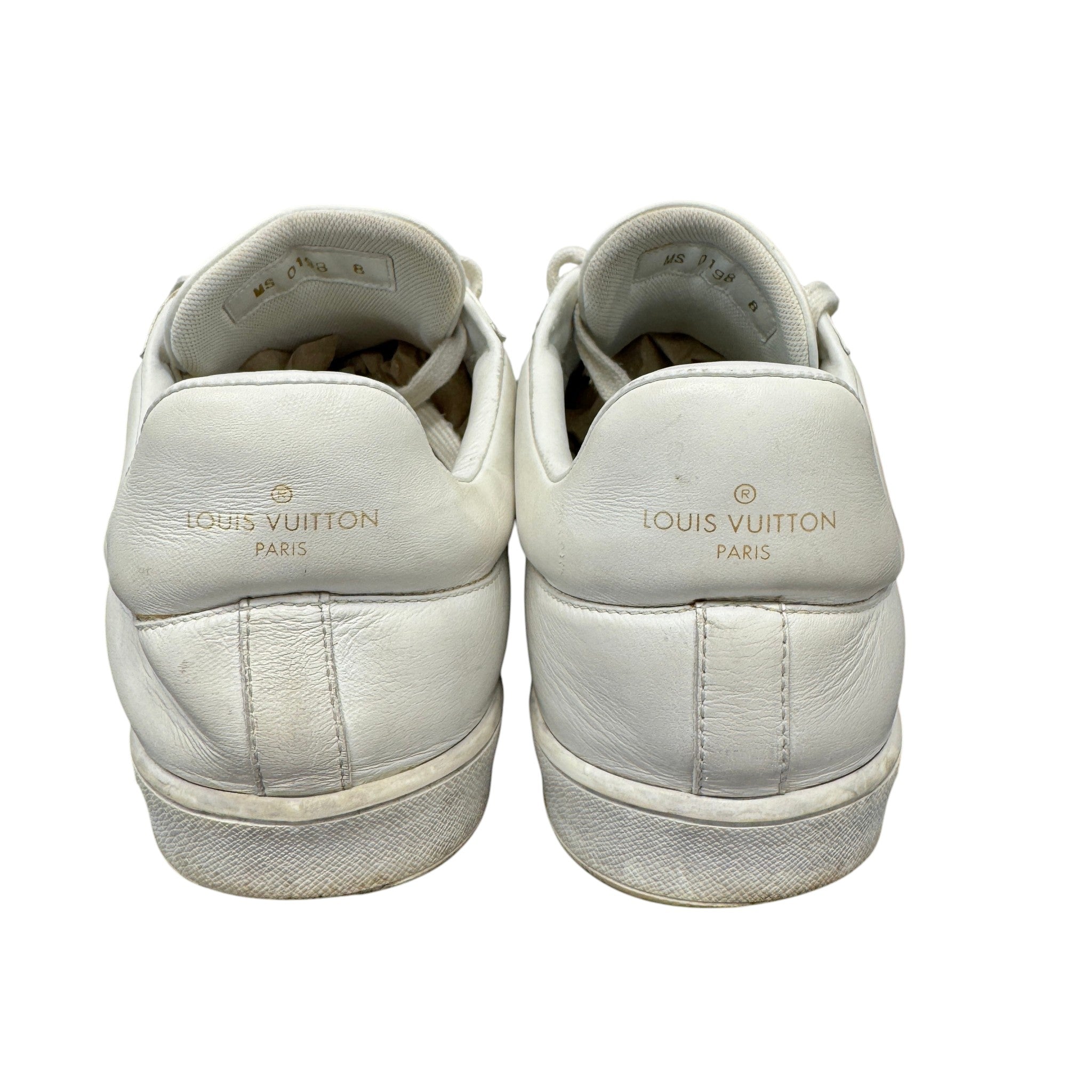 Men's Luxembourg Low Trainers White Size EU 42 / UK 8