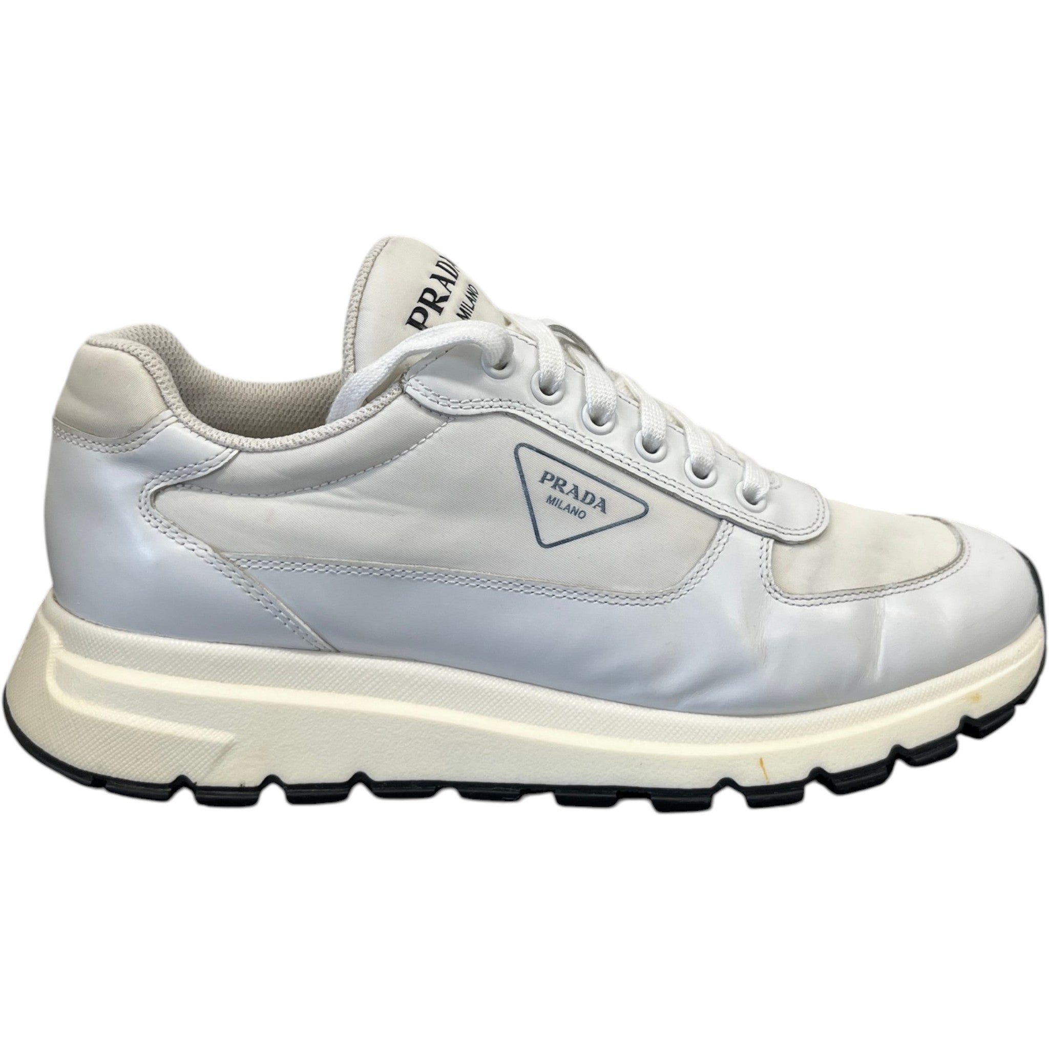 Men's Prax 01 Re-Nylon Low Trainers Cream Size EU 41 / UK 7