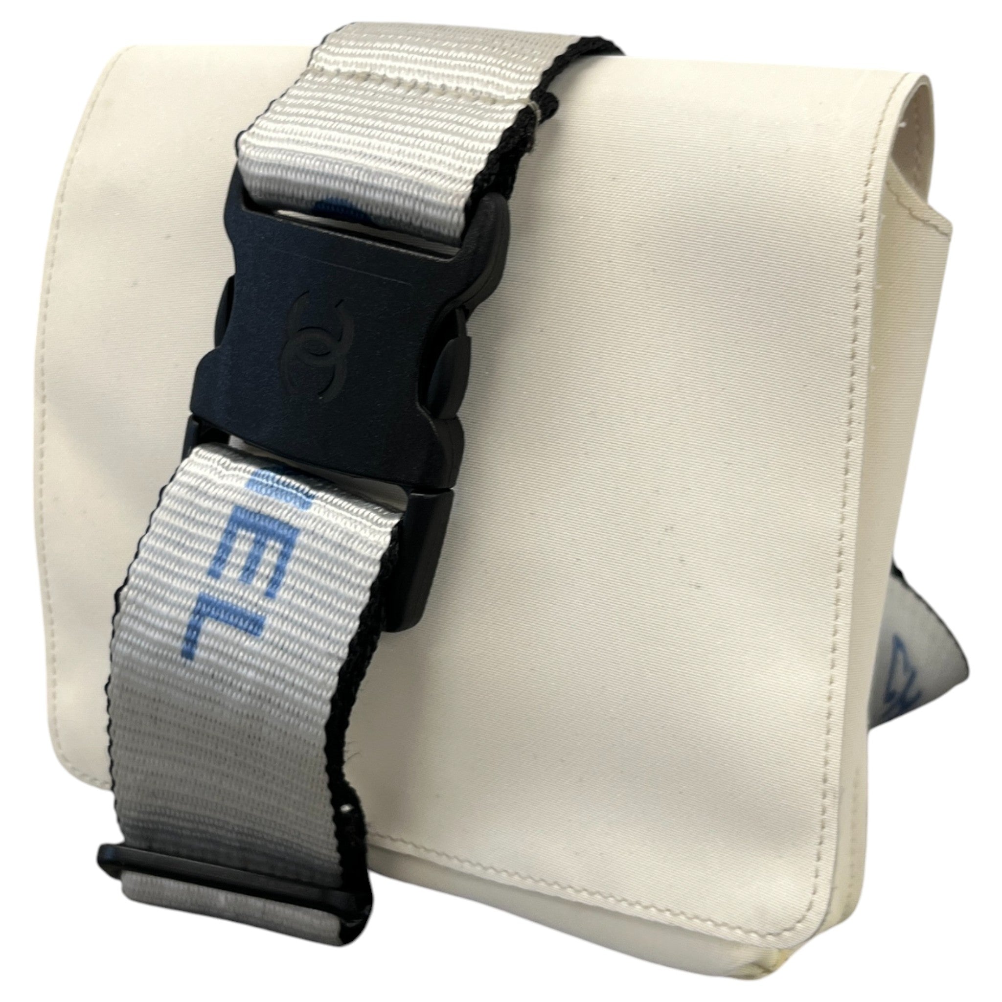 Women's Vintage Nylon Logo Strap Belt Bag Cream