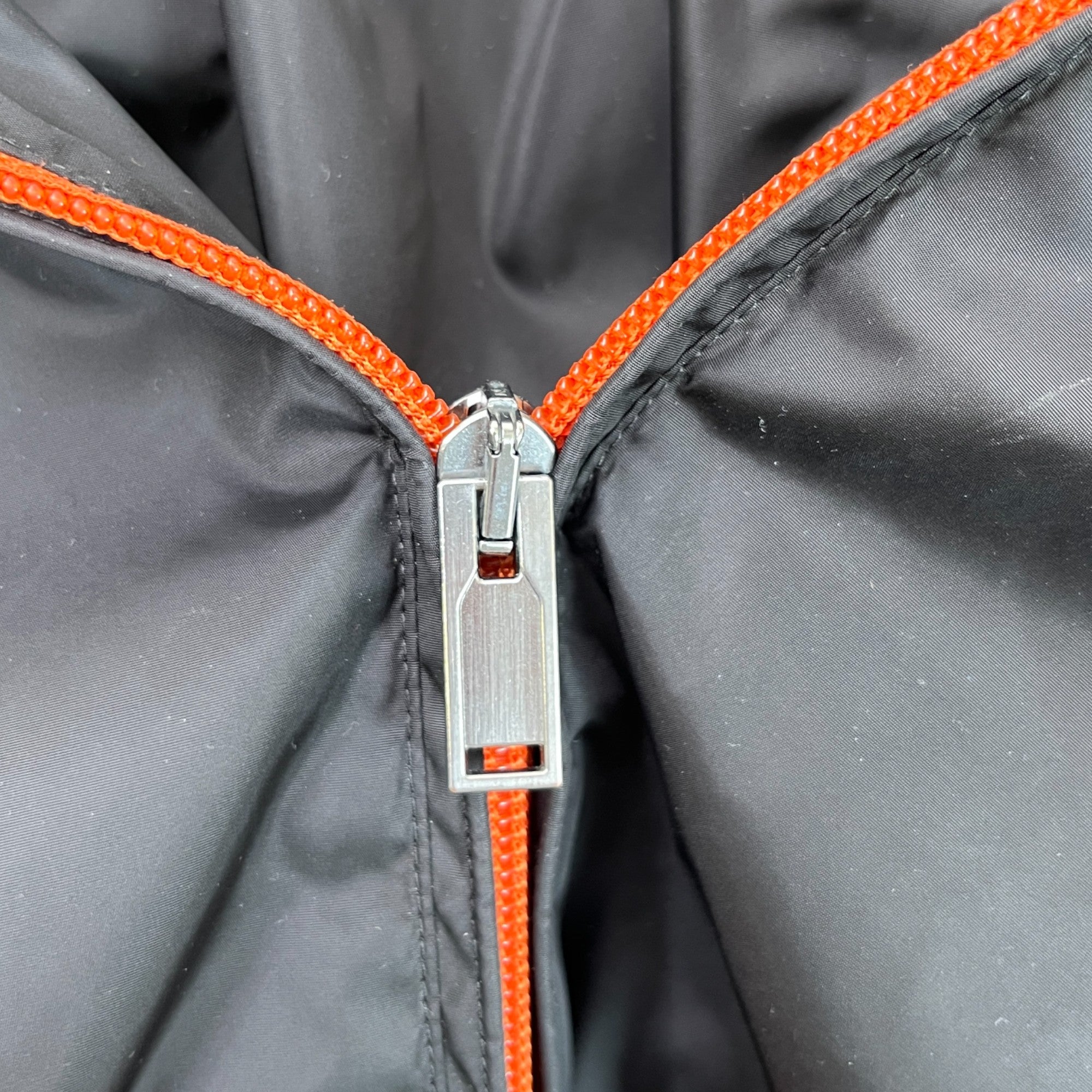 Men's Gg Logo Print Windbreaker Black Size IT 52 / XL