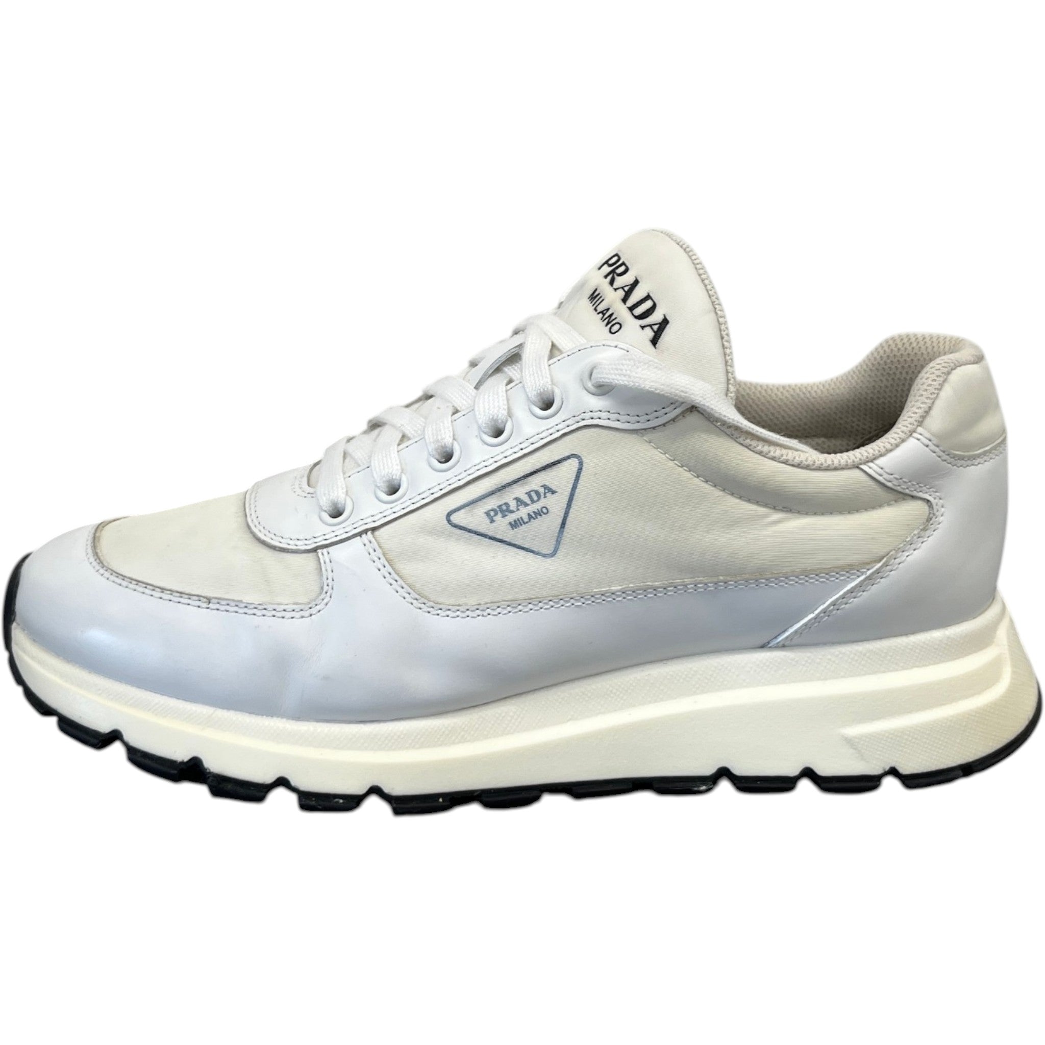 Men's Prax 01 Re-Nylon Low Trainers Cream Size EU 41 / UK 7