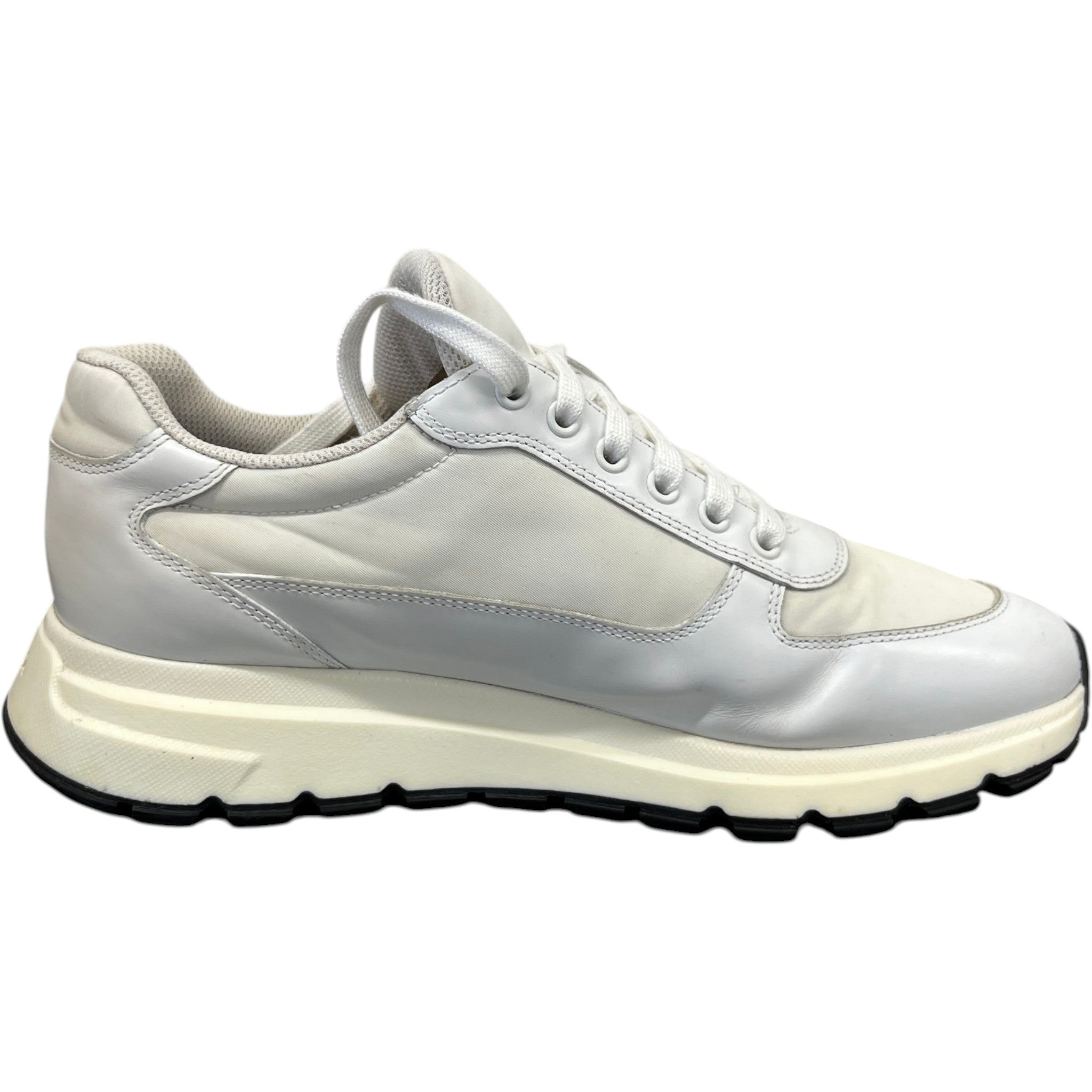 Men's Prax 01 Re-Nylon Low Trainers Cream Size EU 41 / UK 7