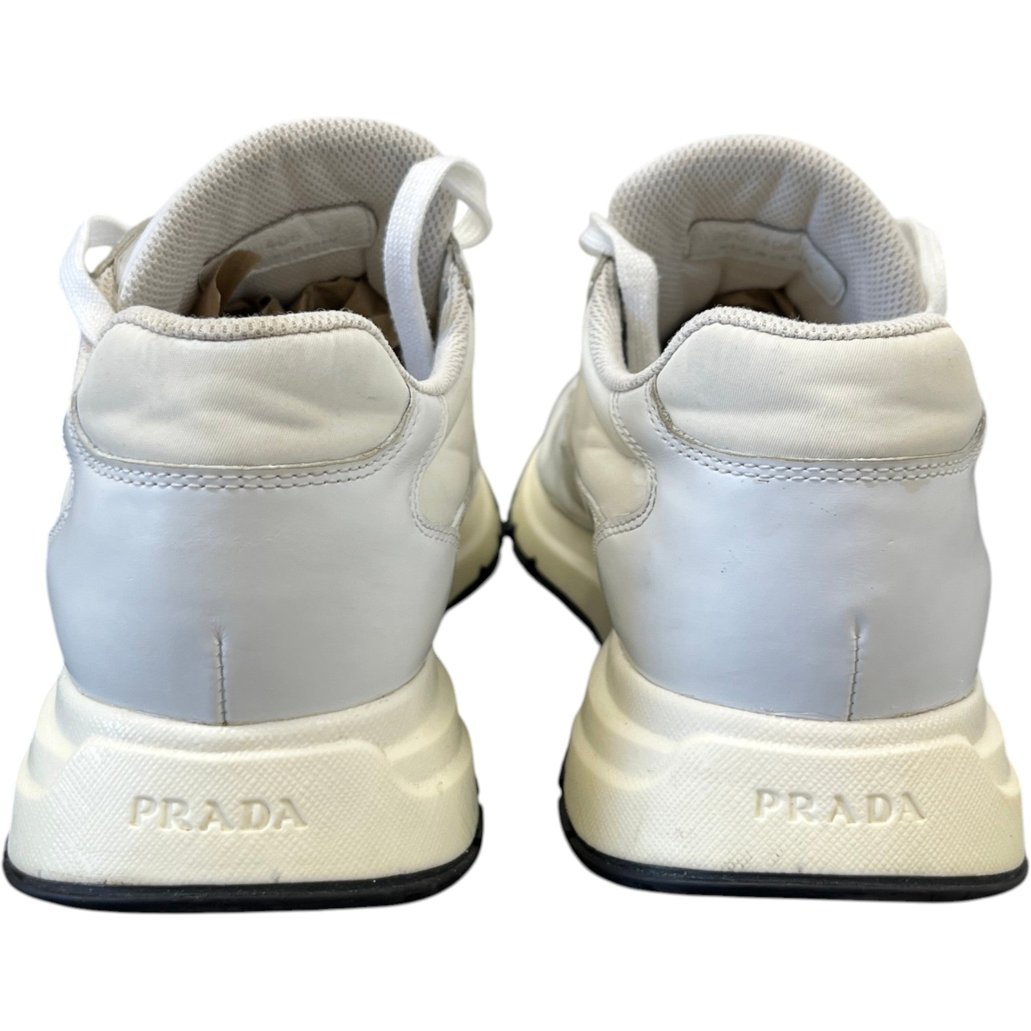 Men's Prax 01 Re-Nylon Low Trainers Cream Size EU 41 / UK 7