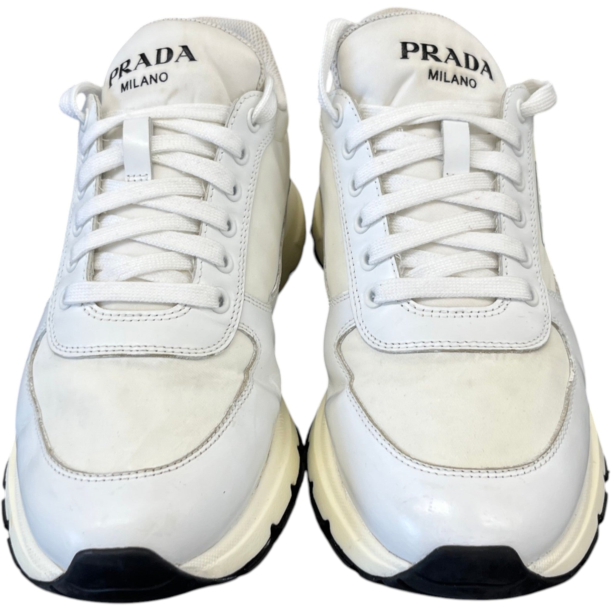 Men's Prax 01 Re-Nylon Low Trainers Cream Size EU 41 / UK 7