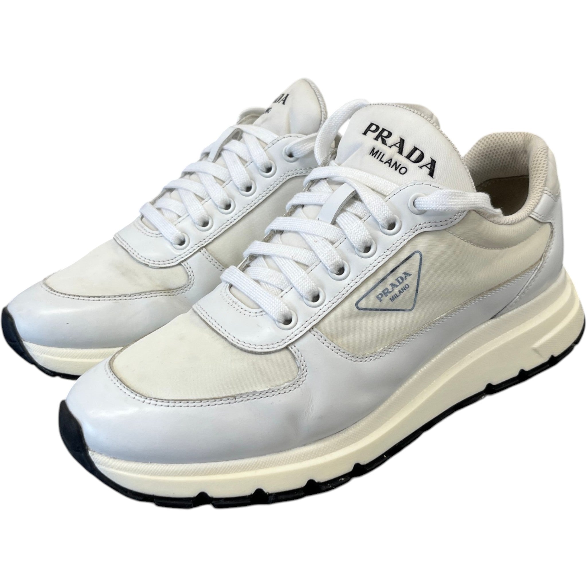 Men's Prax 01 Re-Nylon Low Trainers Cream Size EU 41 / UK 7