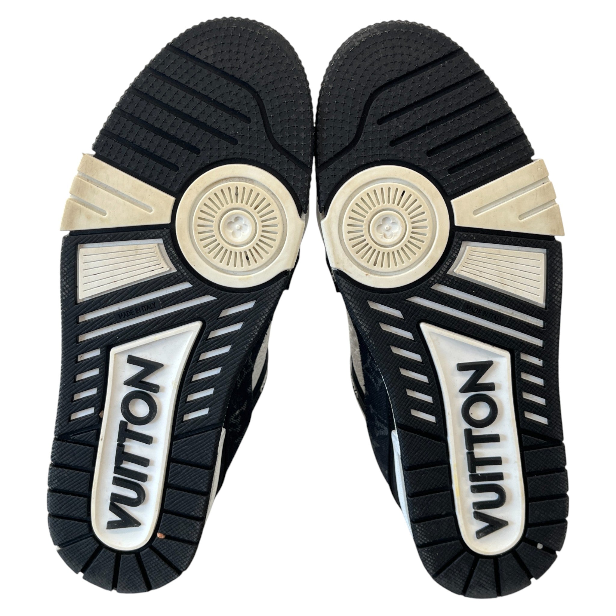 Men's Lv Denim Low Trainers Black Size EU 42 / UK 8