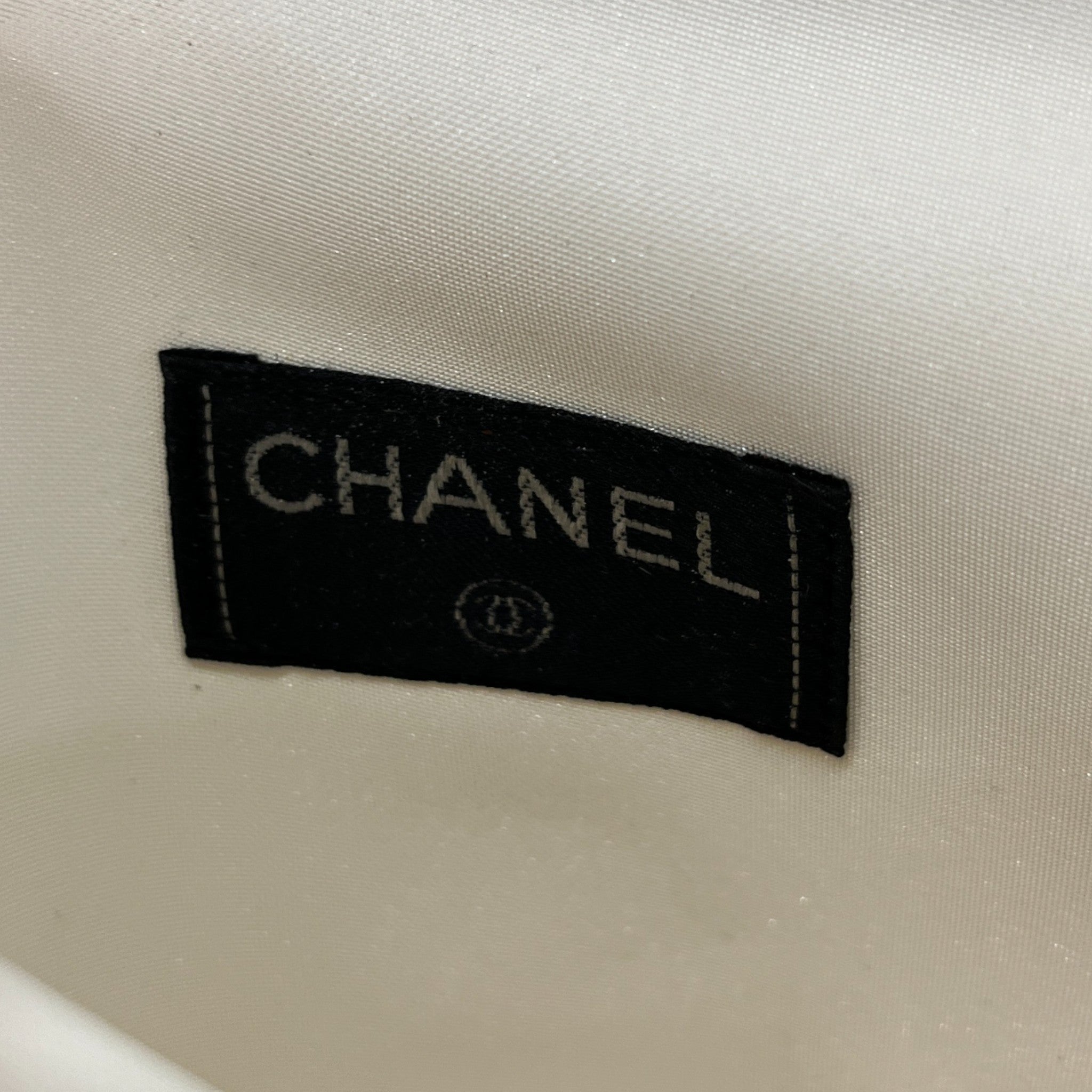 Women's Vintage Nylon Logo Strap Belt Bag Cream