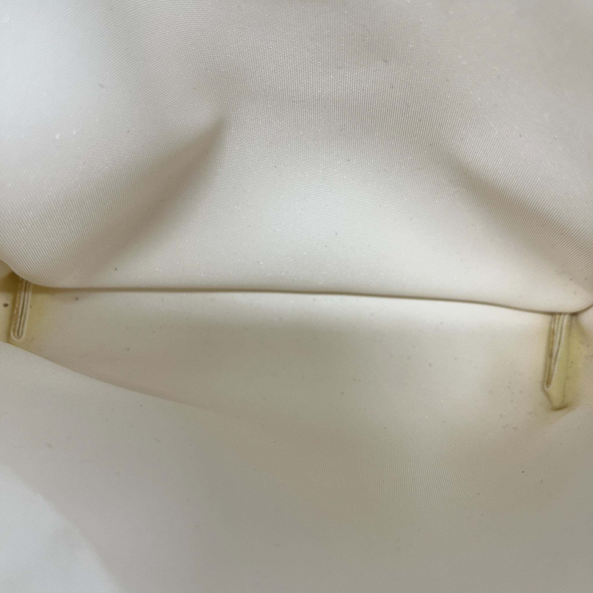 Women's Vintage Nylon Logo Strap Belt Bag Cream