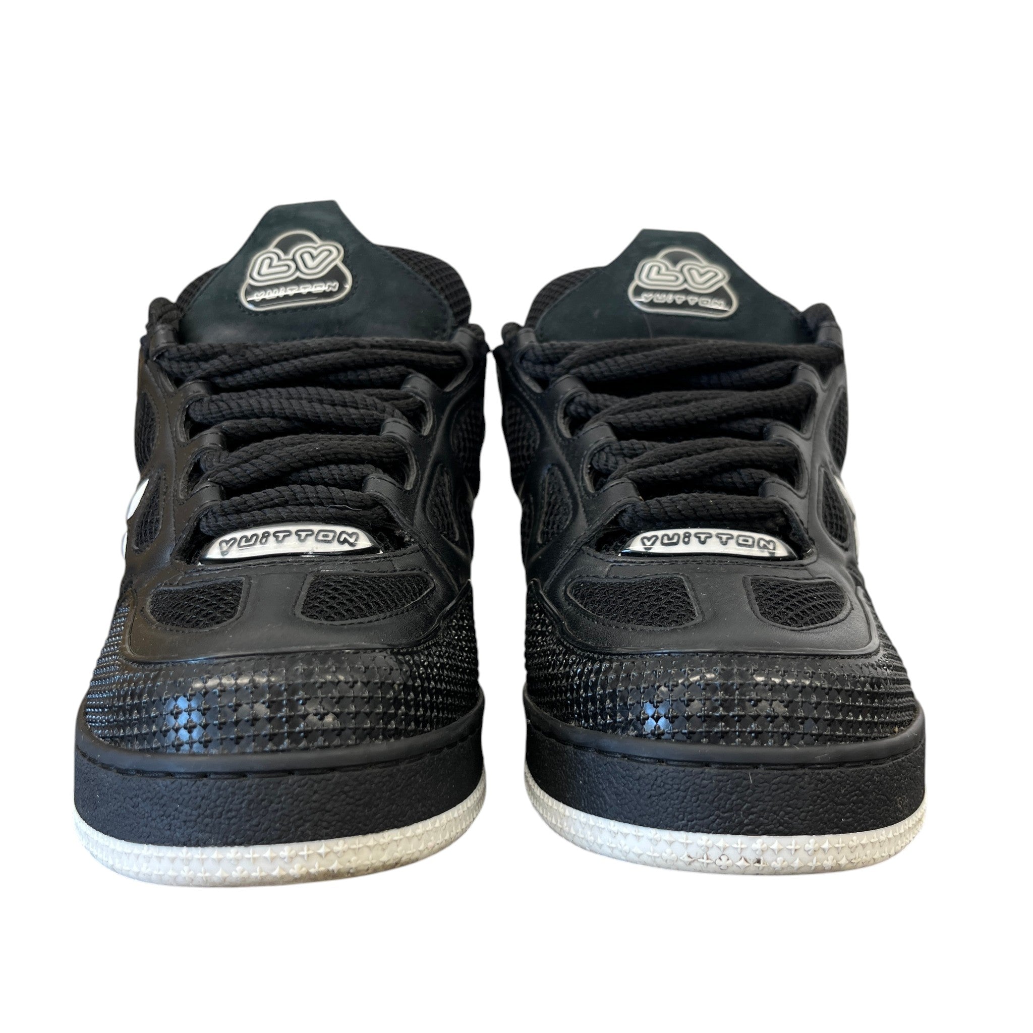 Men's Lv Skate Low Trainers Black Size EU 40 / UK 6