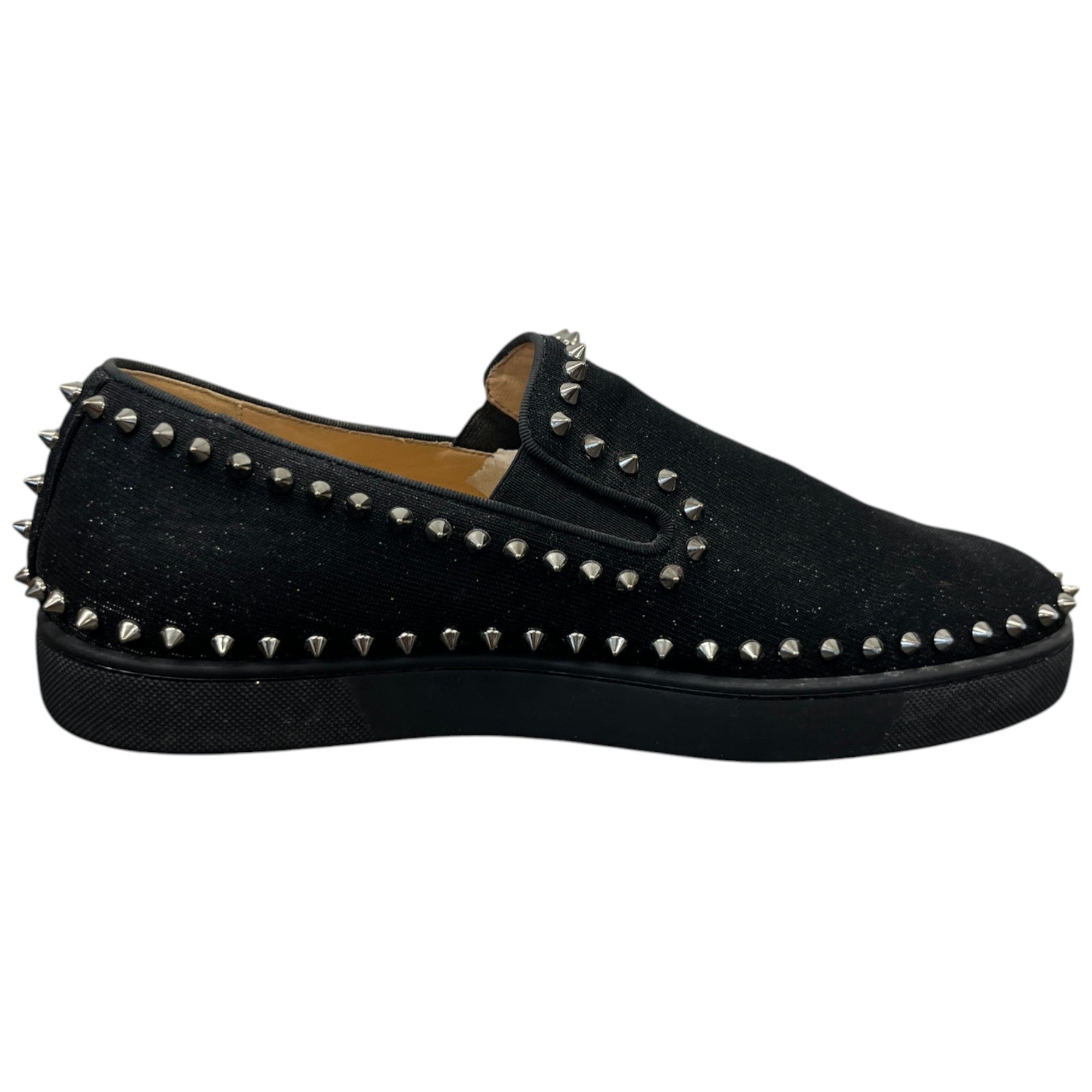 Men's Studded Loafers Black Size EU 42.5 / UK 8.5