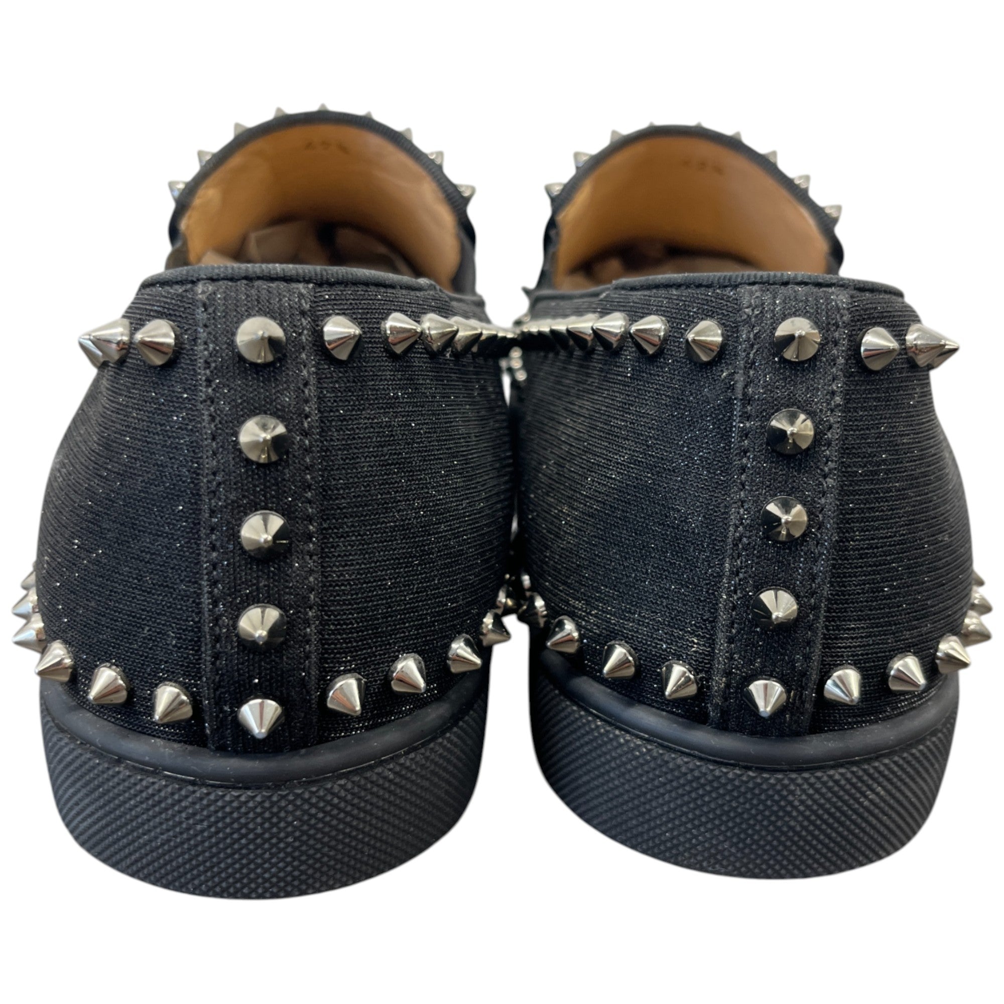 Men's Studded Loafers Black Size EU 42.5 / UK 8.5