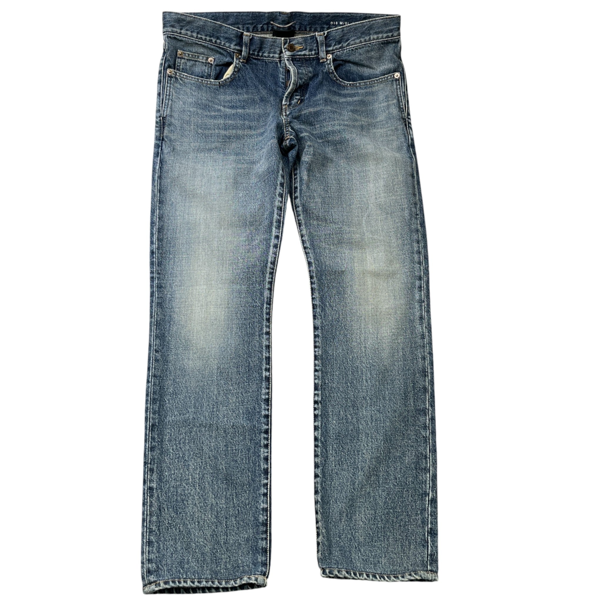 Men's Paris D18 M/Sl-Lw Jeans Blue Size Waist 32"