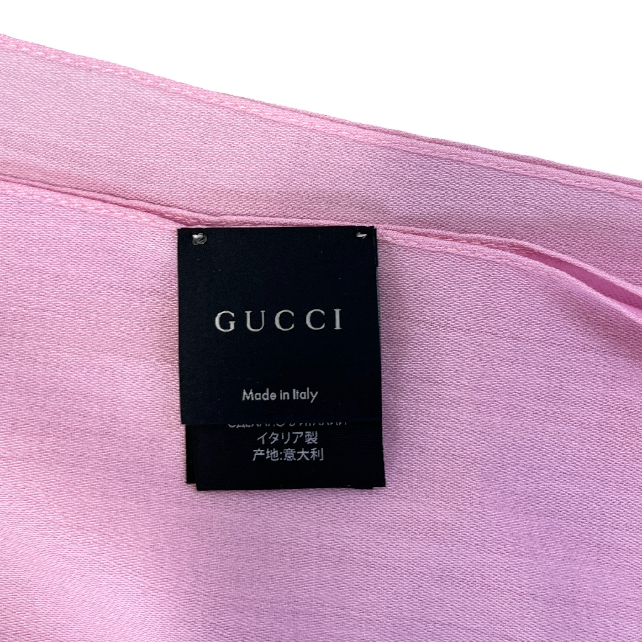 Women's Gg Supreme Scarf Pink