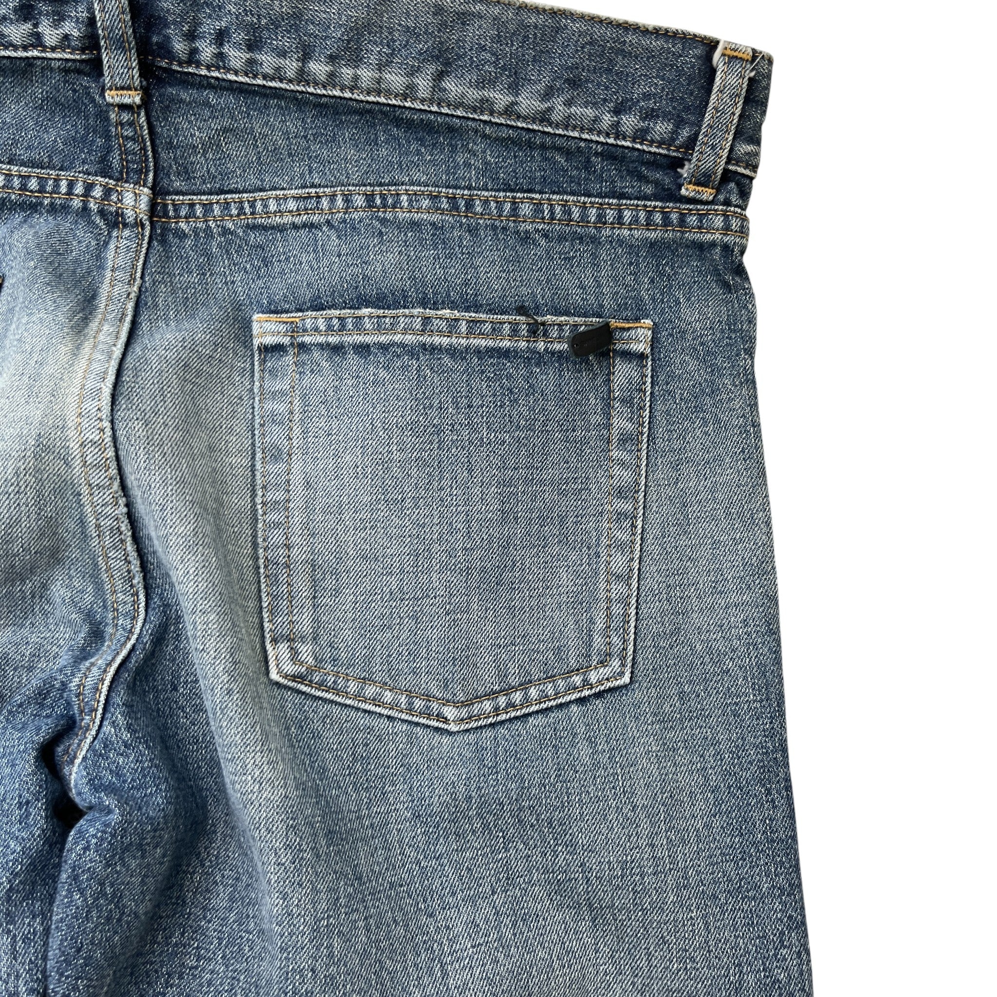 Men's Paris D18 M/Sl-Lw Jeans Blue Size Waist 32"