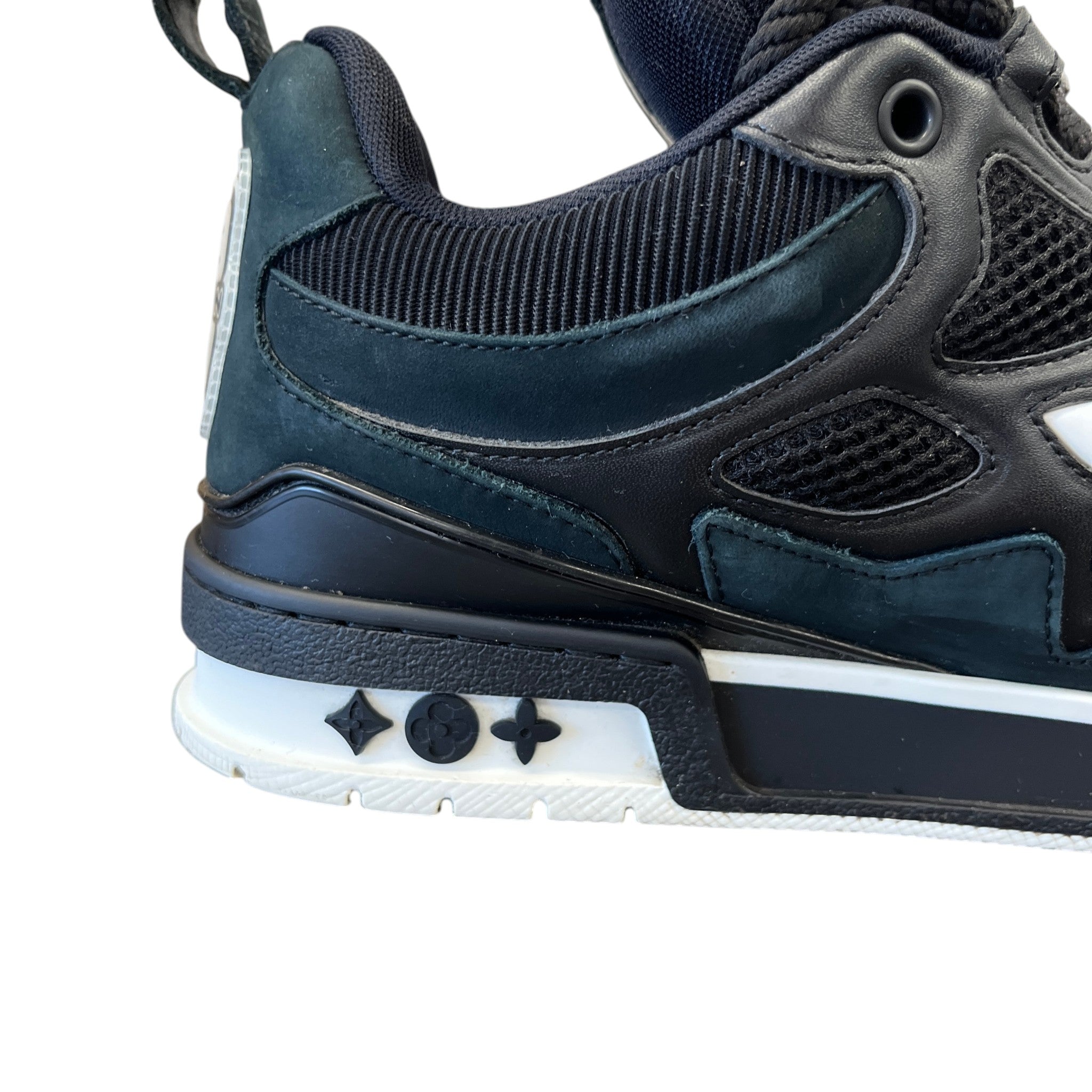 Men's Lv Skate Low Trainers Black Size EU 40 / UK 6