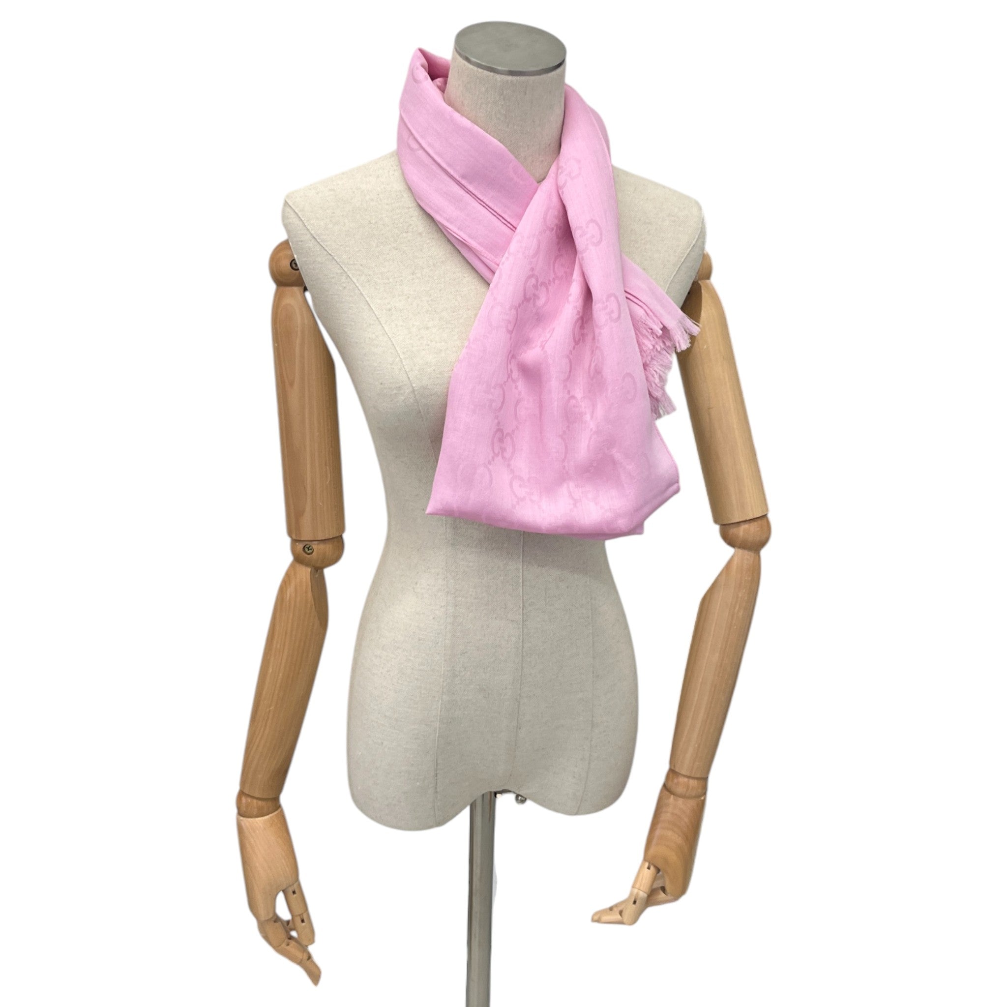Women's Gg Supreme Scarf Pink