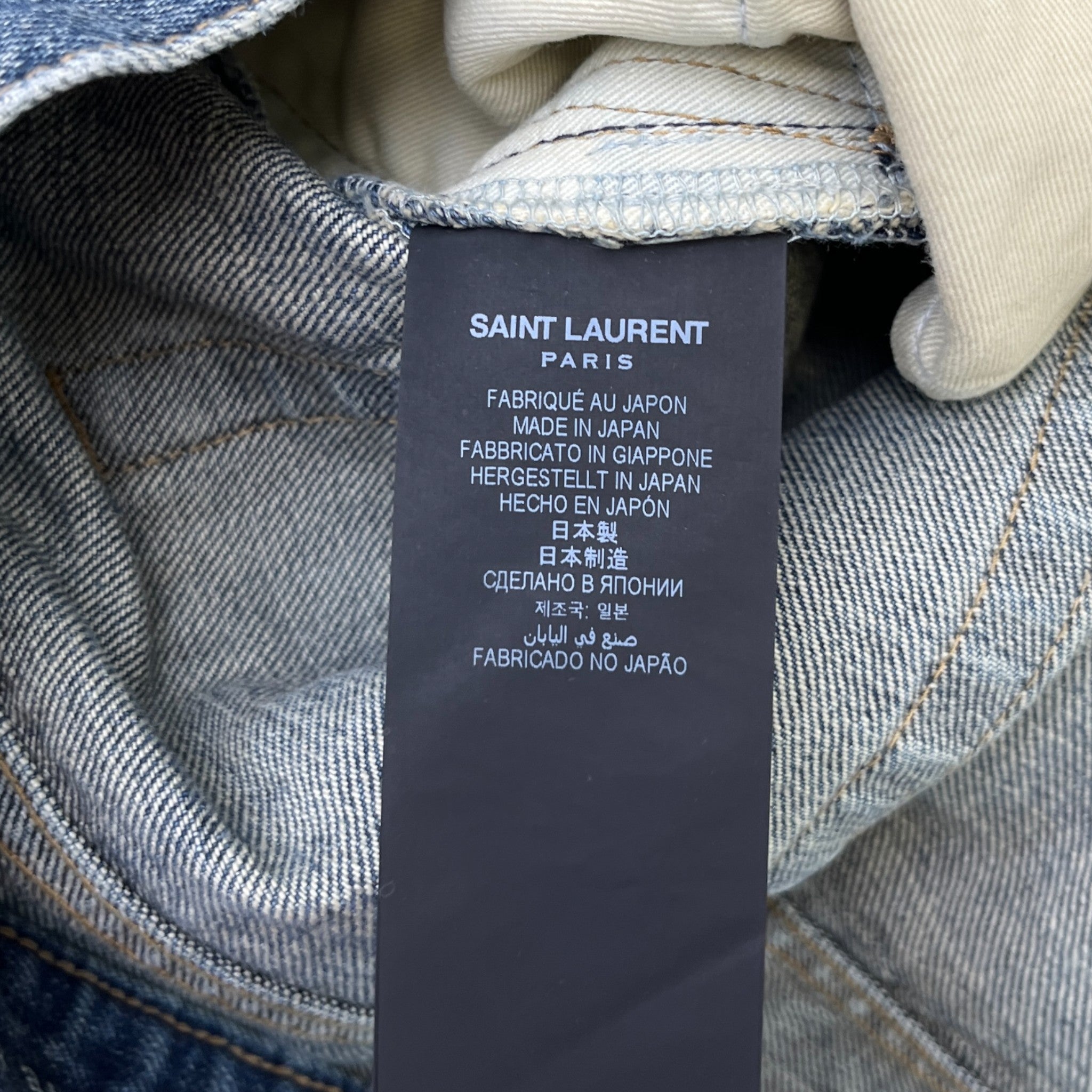 Men's Paris D18 M/Sl-Lw Jeans Blue Size Waist 32"