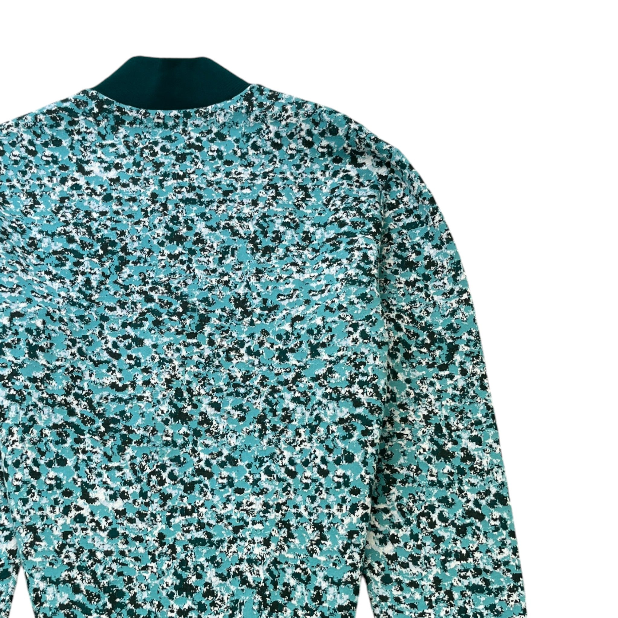 Men's Pointillism Monogram Jacket Green Size M