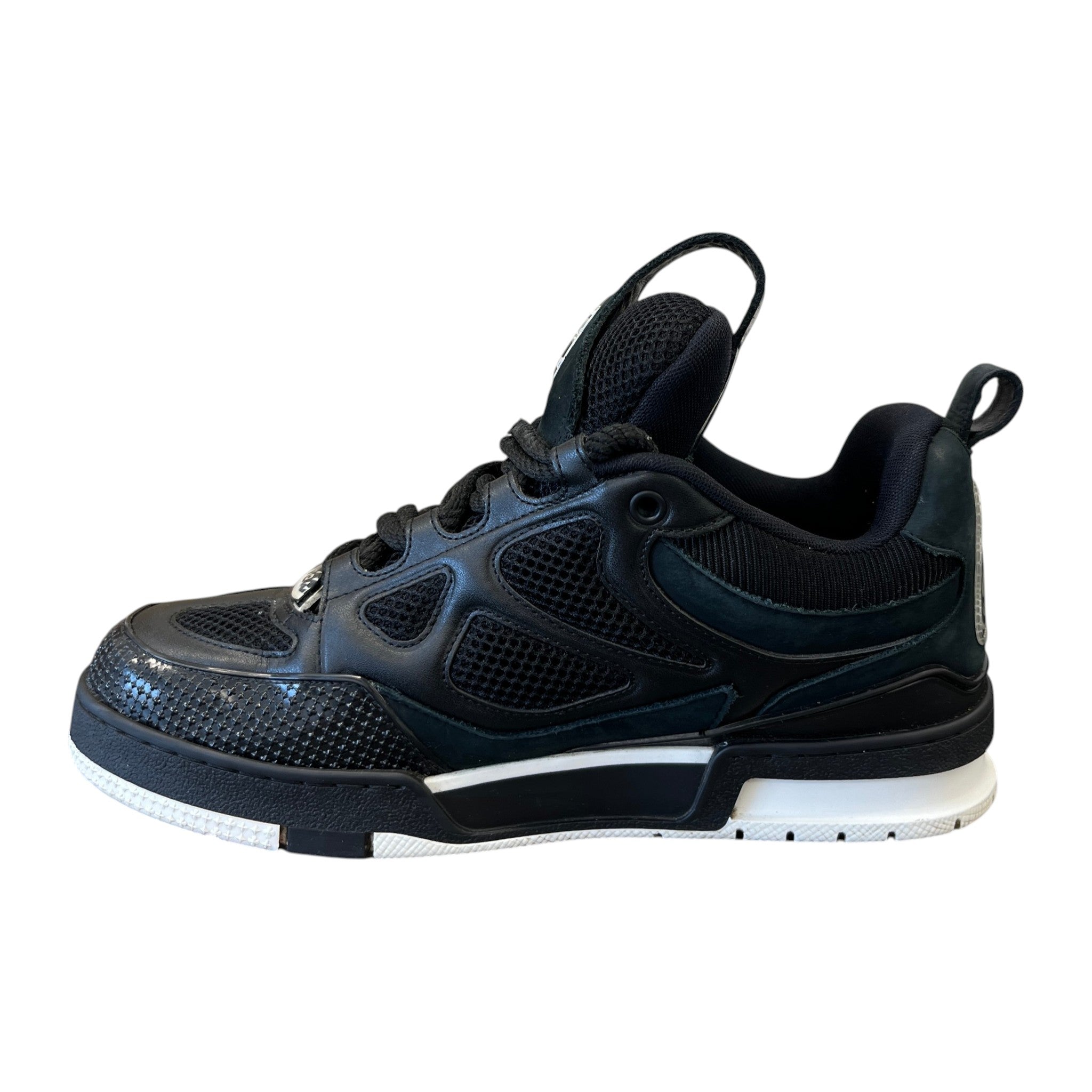 Men's Lv Skate Low Trainers Black Size EU 40 / UK 6