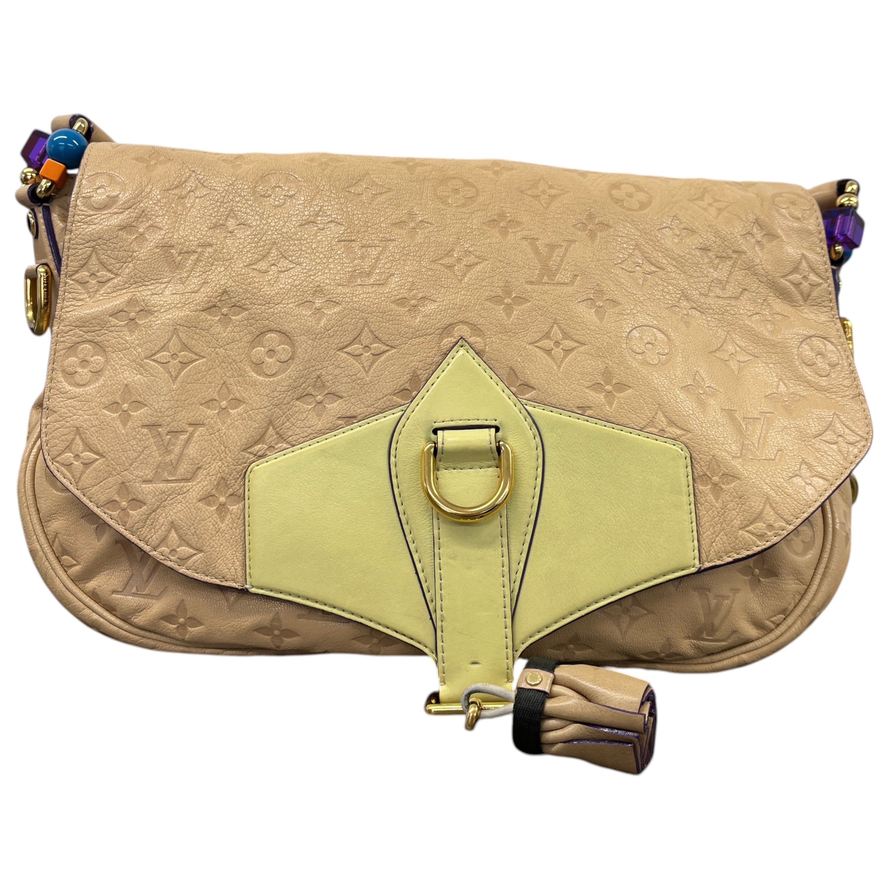 Women's Monogram Underground Messenger Bag Nude
