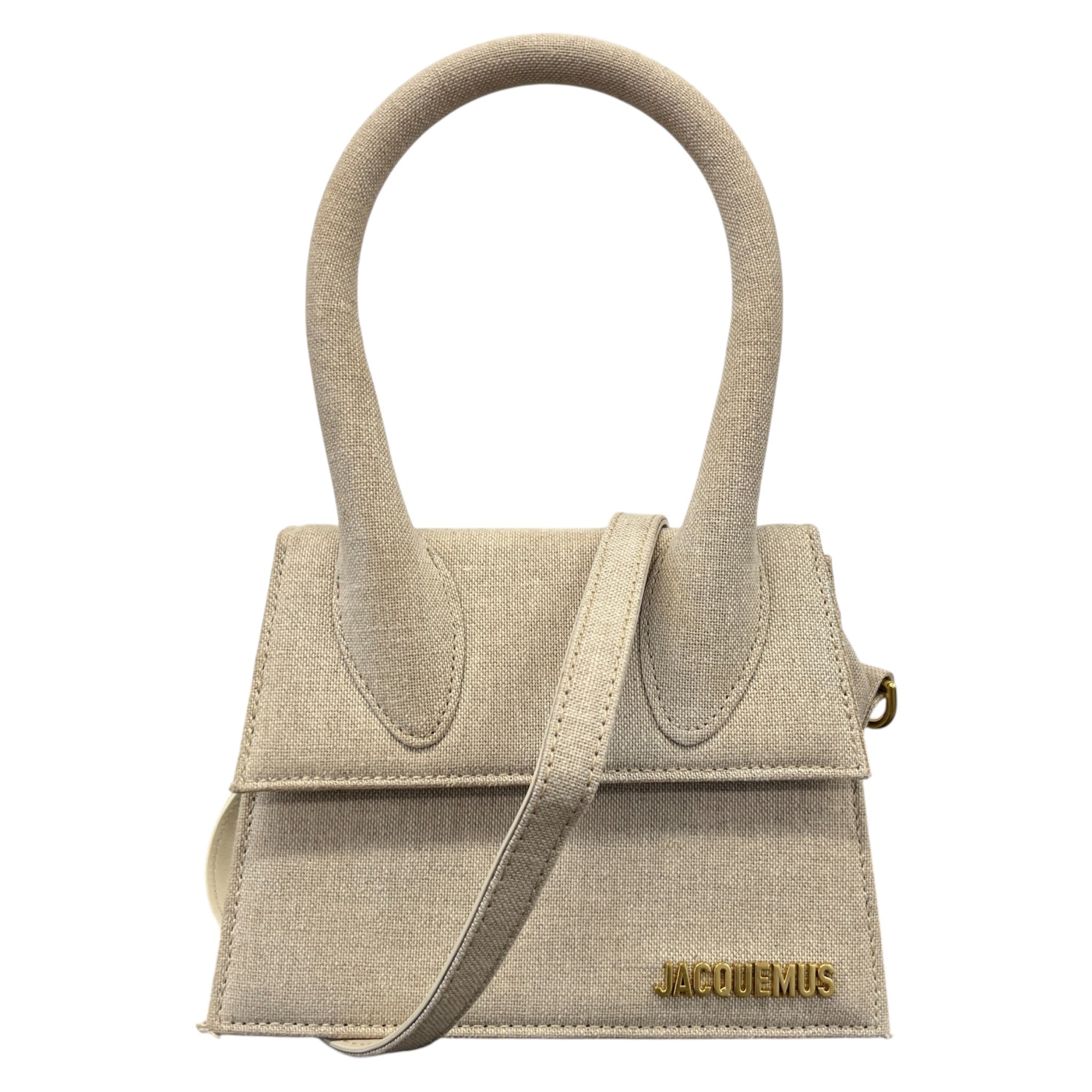 Women's Chiquito Moyen Linen Bag Beige