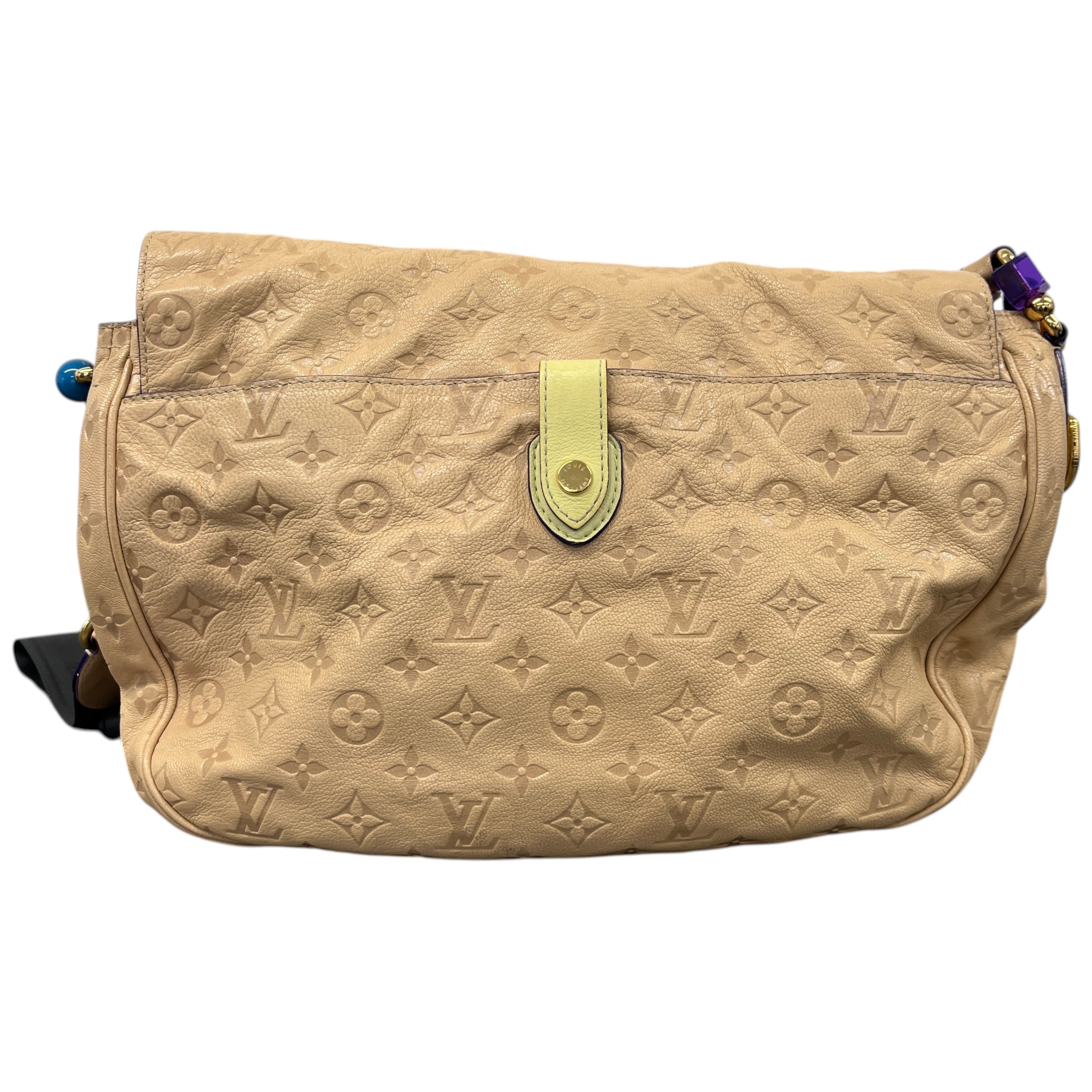 Women's Monogram Underground Messenger Bag Nude