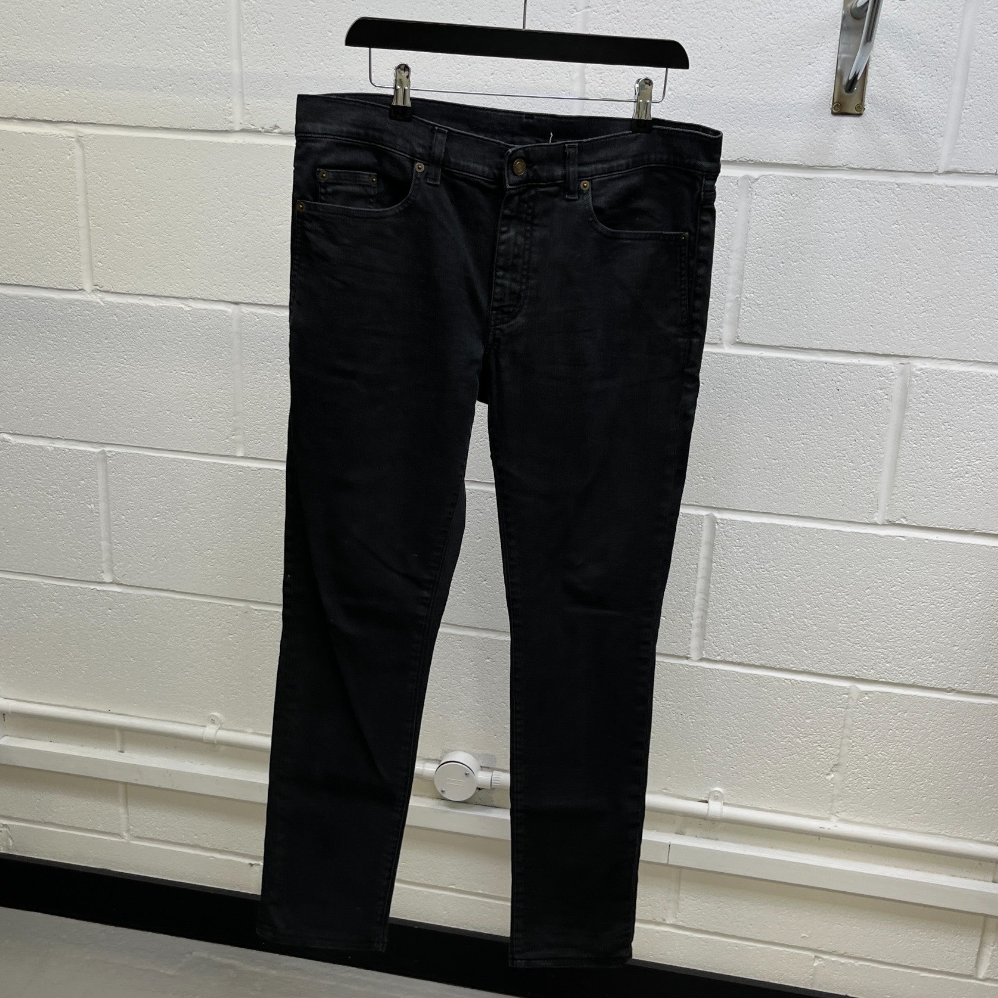 Men's Paris De02 M/Sk-Lw Jeans Charcoal Size Waist 34"
