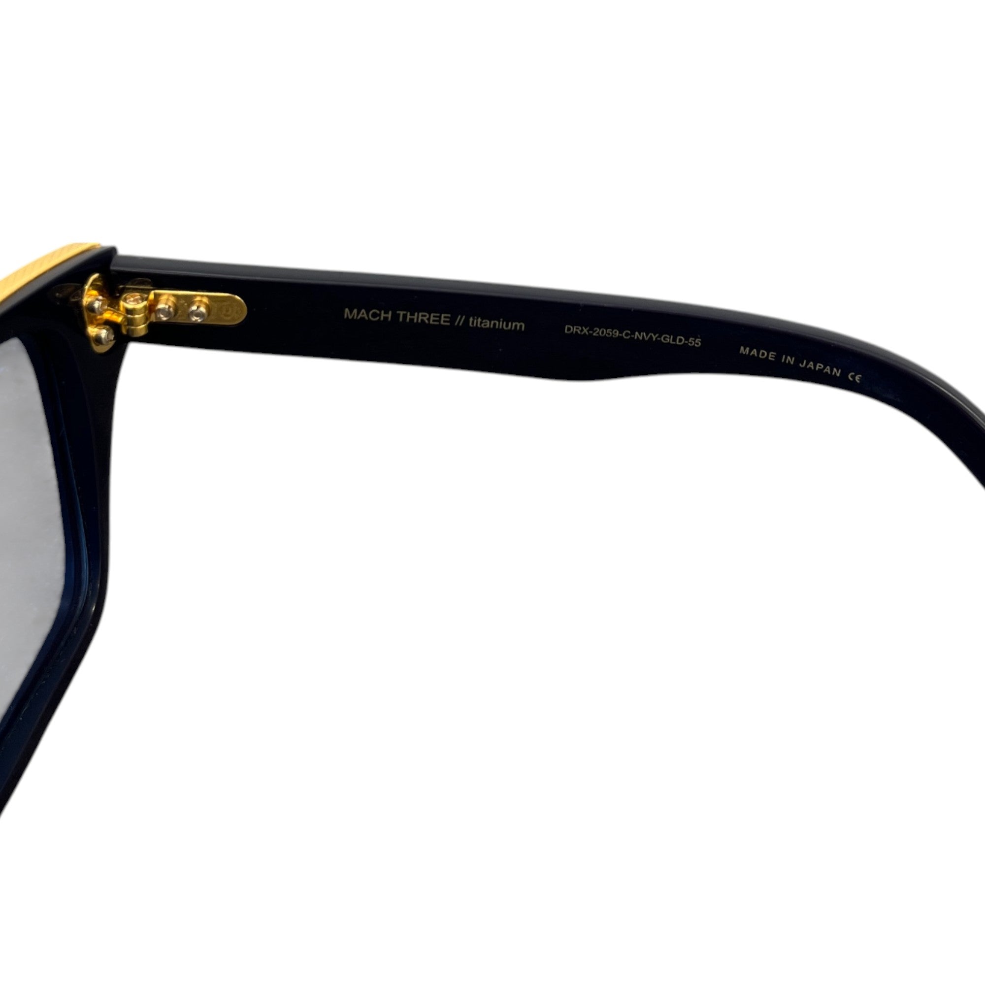 Men's Drx-2059 Mach Three Sunglasses Navy