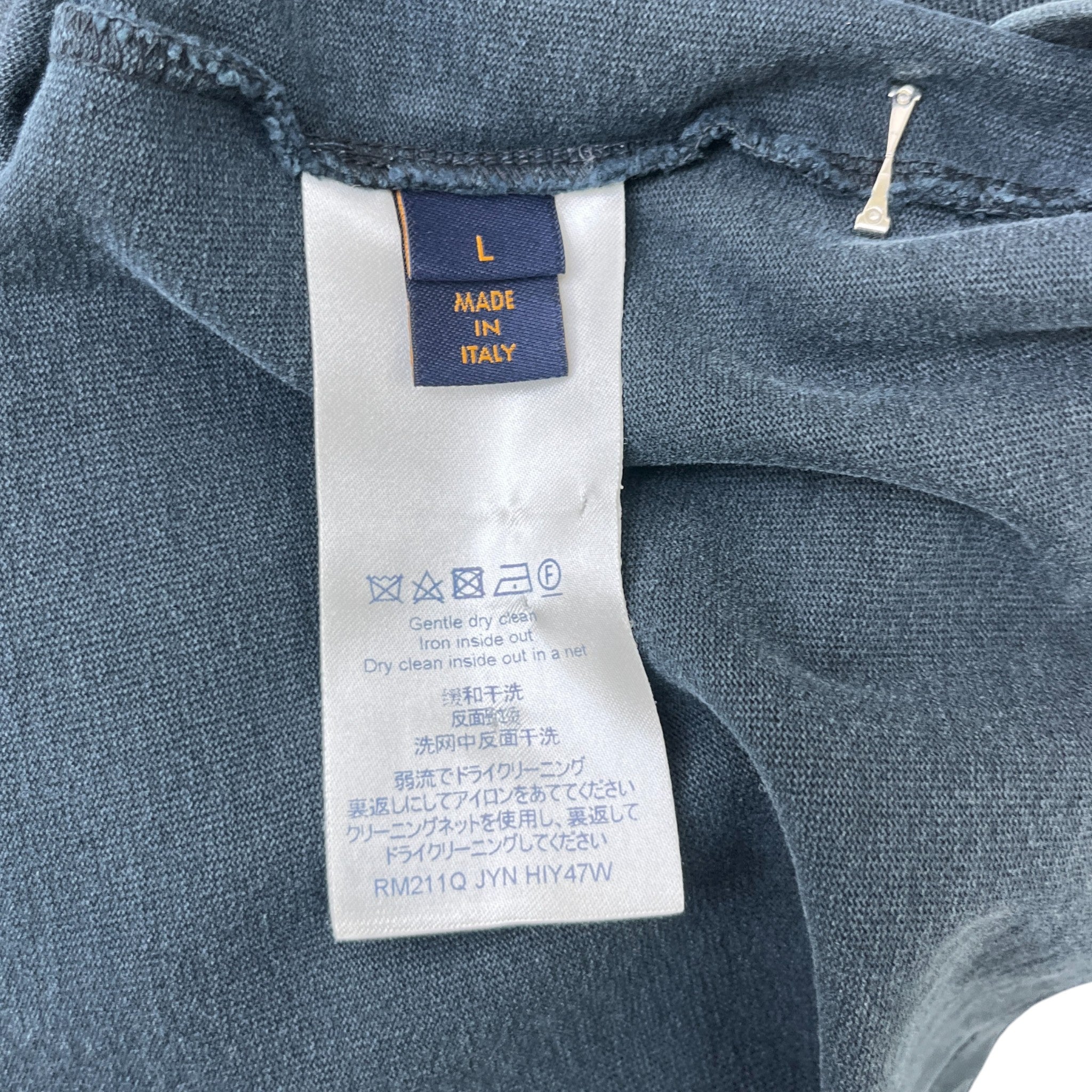 Men's Inside-Out T-Shirt Charcoal Size L