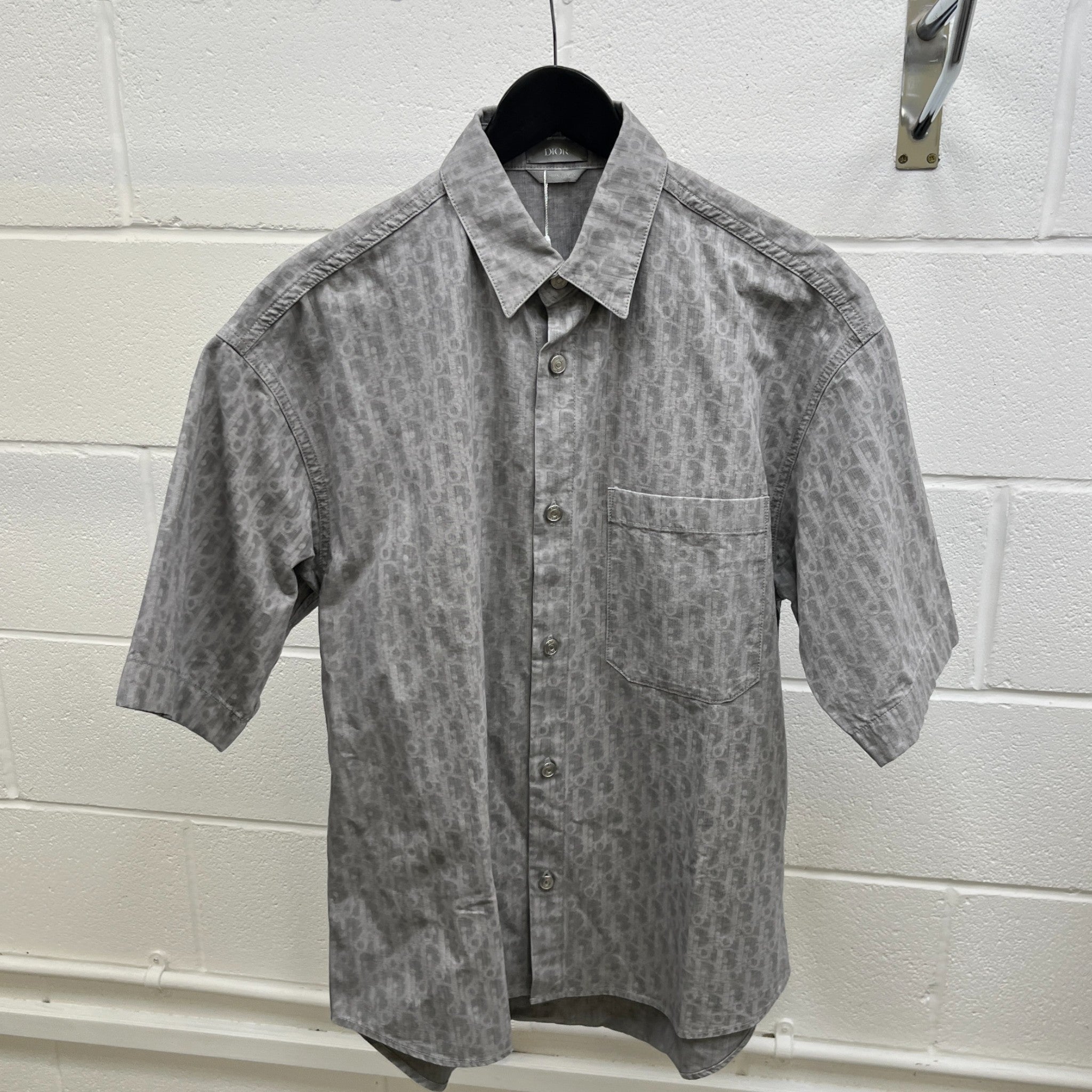 Men's Oblique Size 38 / S OverShirt Grey Size S