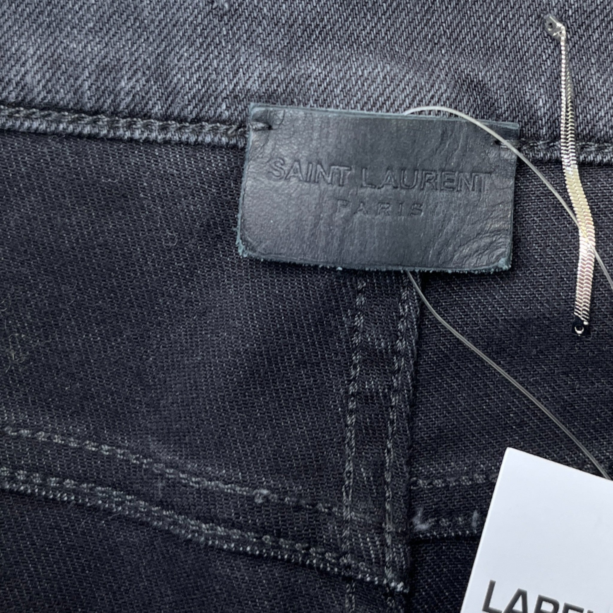 Men's Paris De02 M/Sk-Lw Jeans Charcoal Size Waist 34"