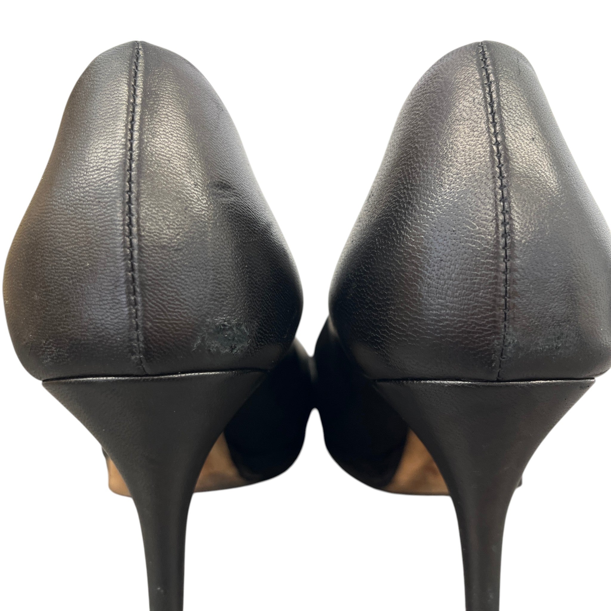 Women's Horsebit Pumbs Heels Black Size EU 37.5 / UK 4.5