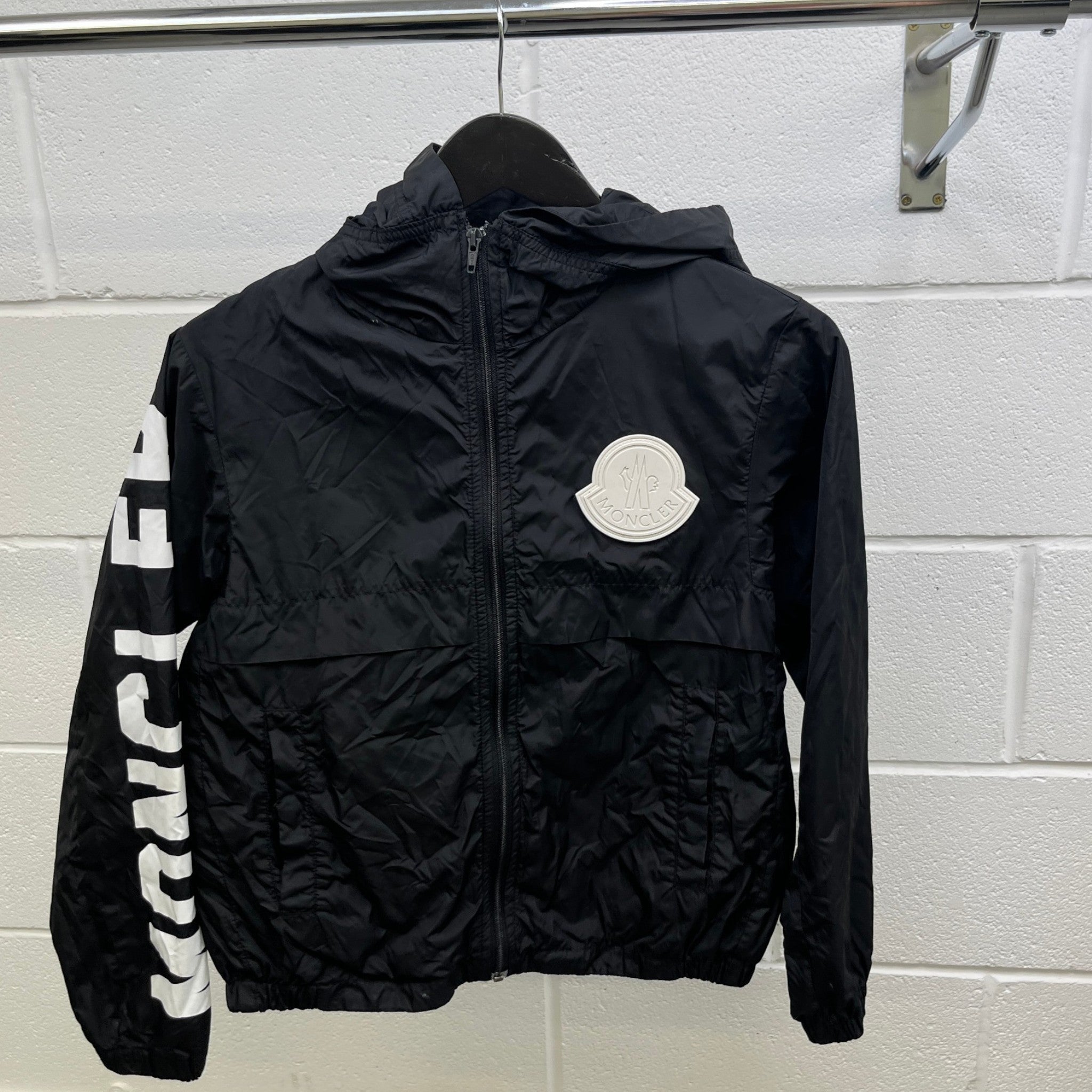 Men's Saxophone Junior Windbreaker Black Size Junior Age 12