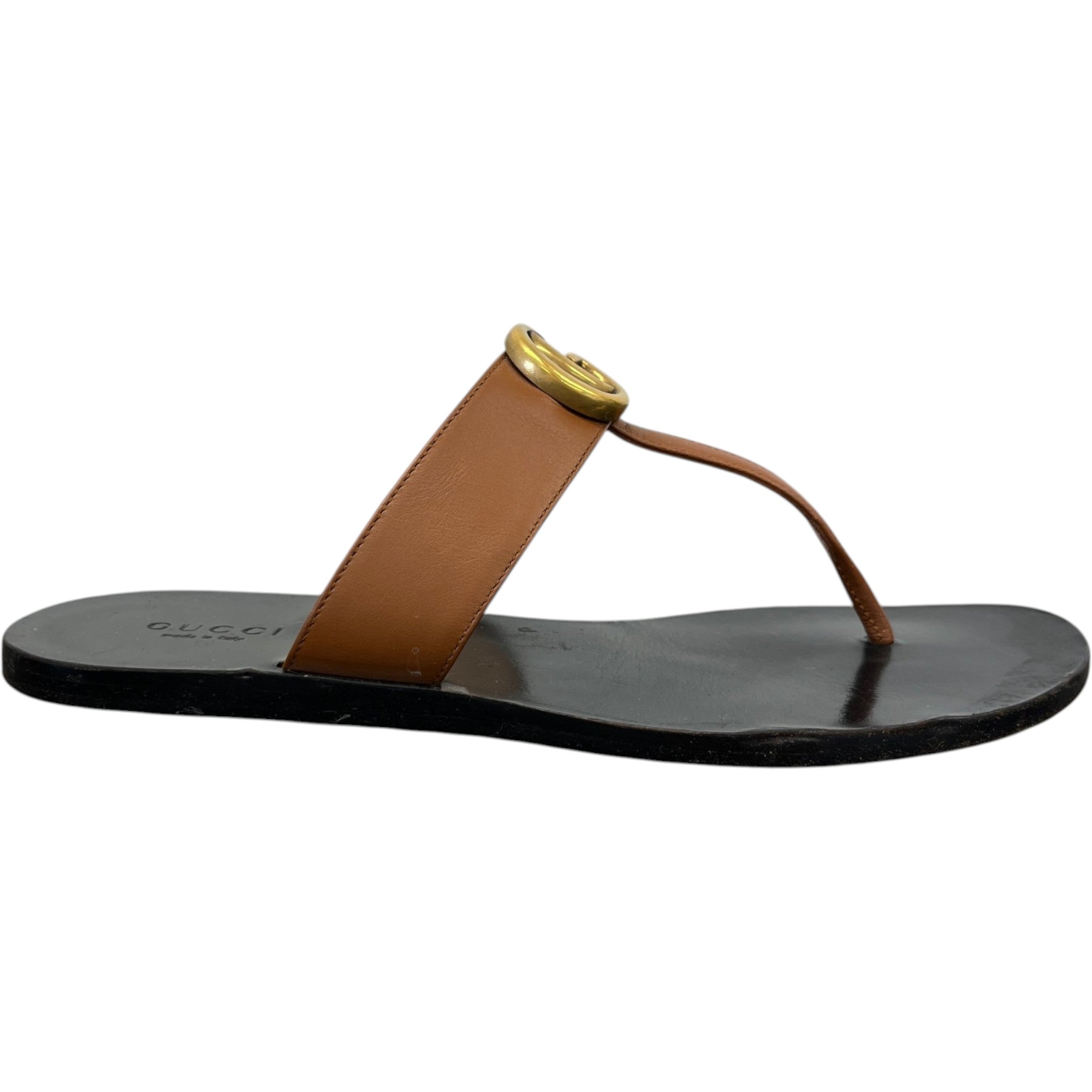 Women's Gg Marmont Sandals Brown Size EU 35.5 / UK 2.5