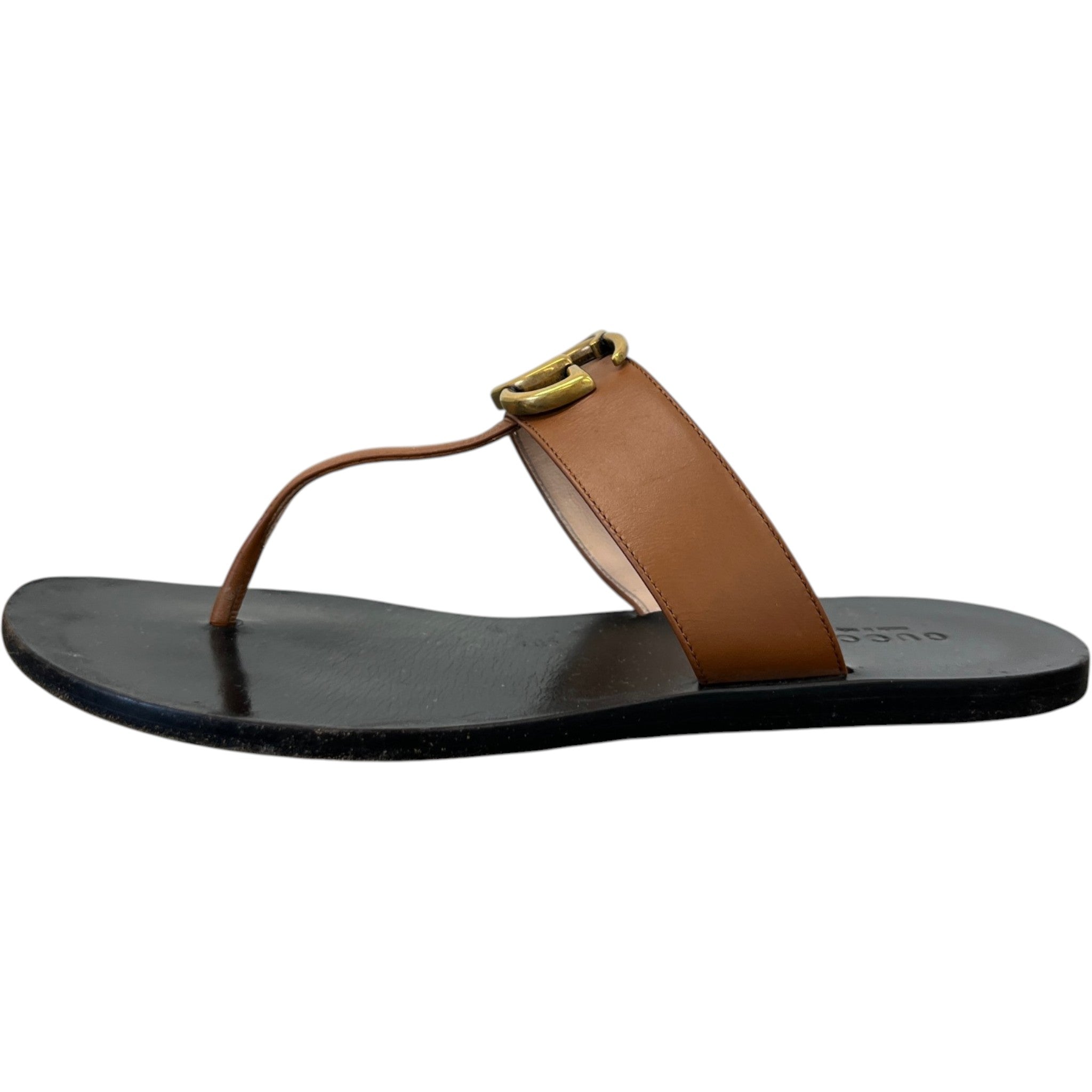 Women's Gg Marmont Sandals Brown Size EU 35.5 / UK 2.5