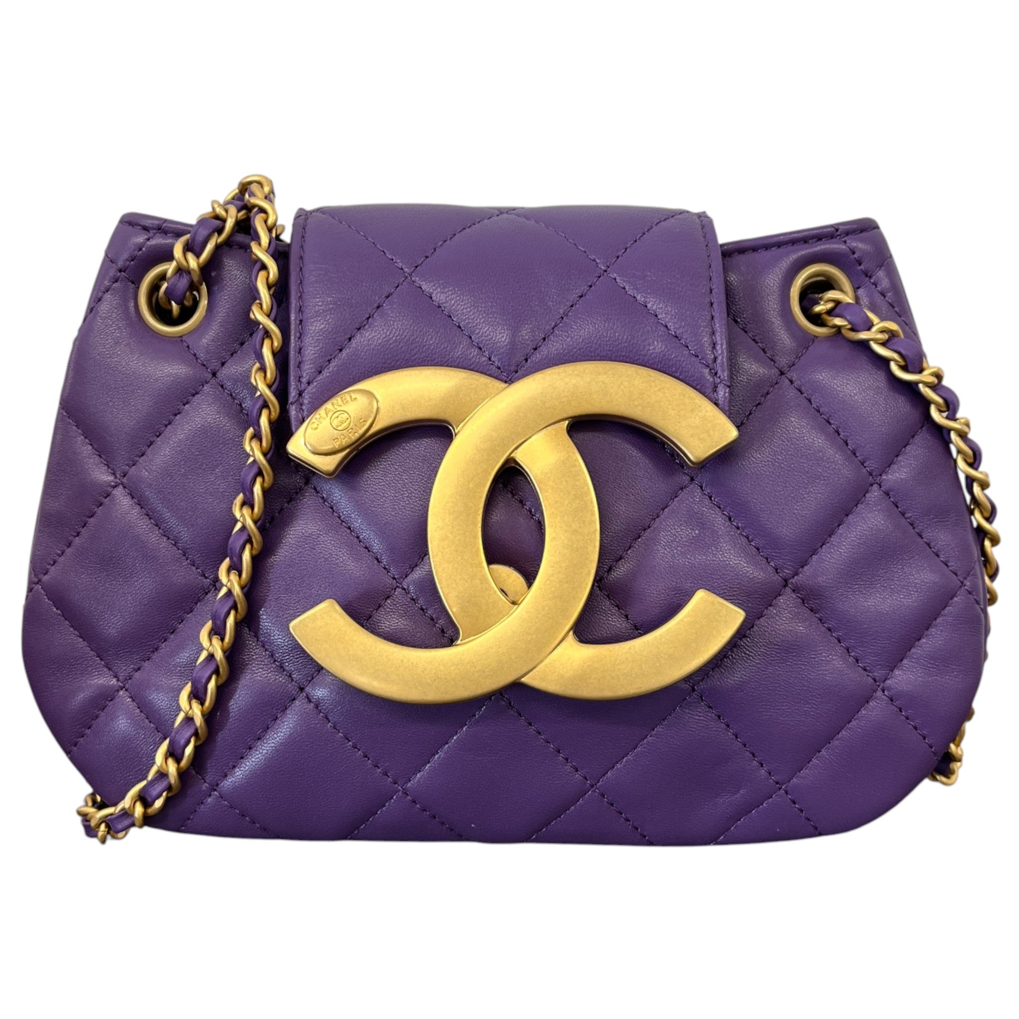 Women's Cc Quilted Bag Purple