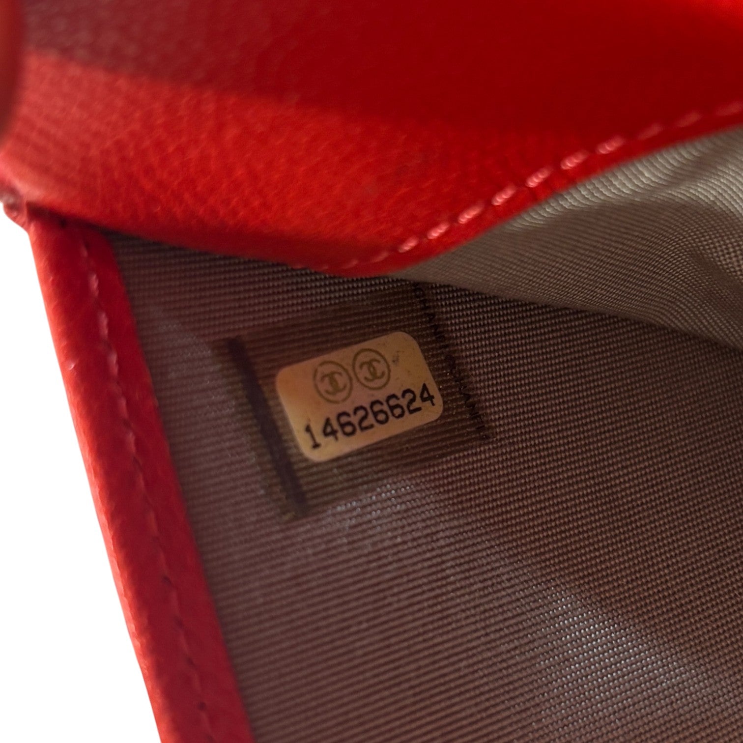 Women's Wallet On Chain Woc Bag Red