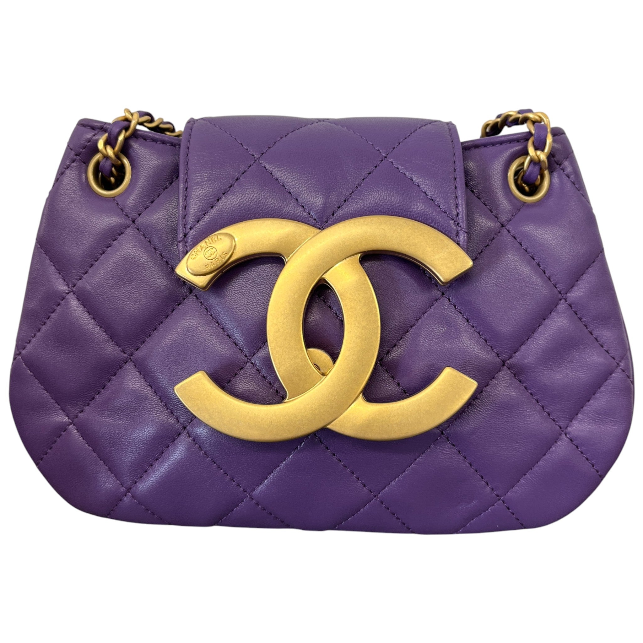 Women's Cc Quilted Bag Purple