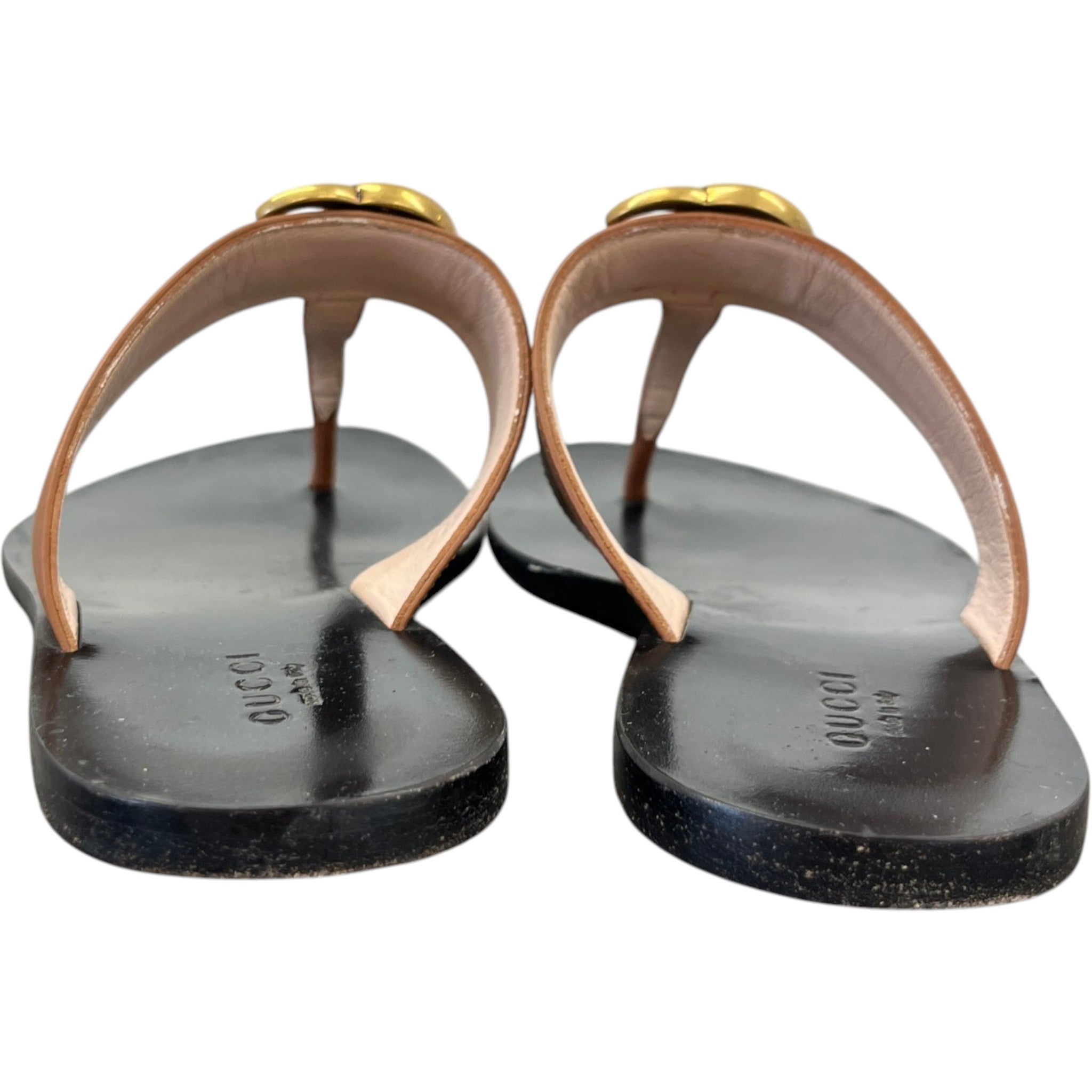 Women's Gg Marmont Sandals Brown Size EU 35.5 / UK 2.5