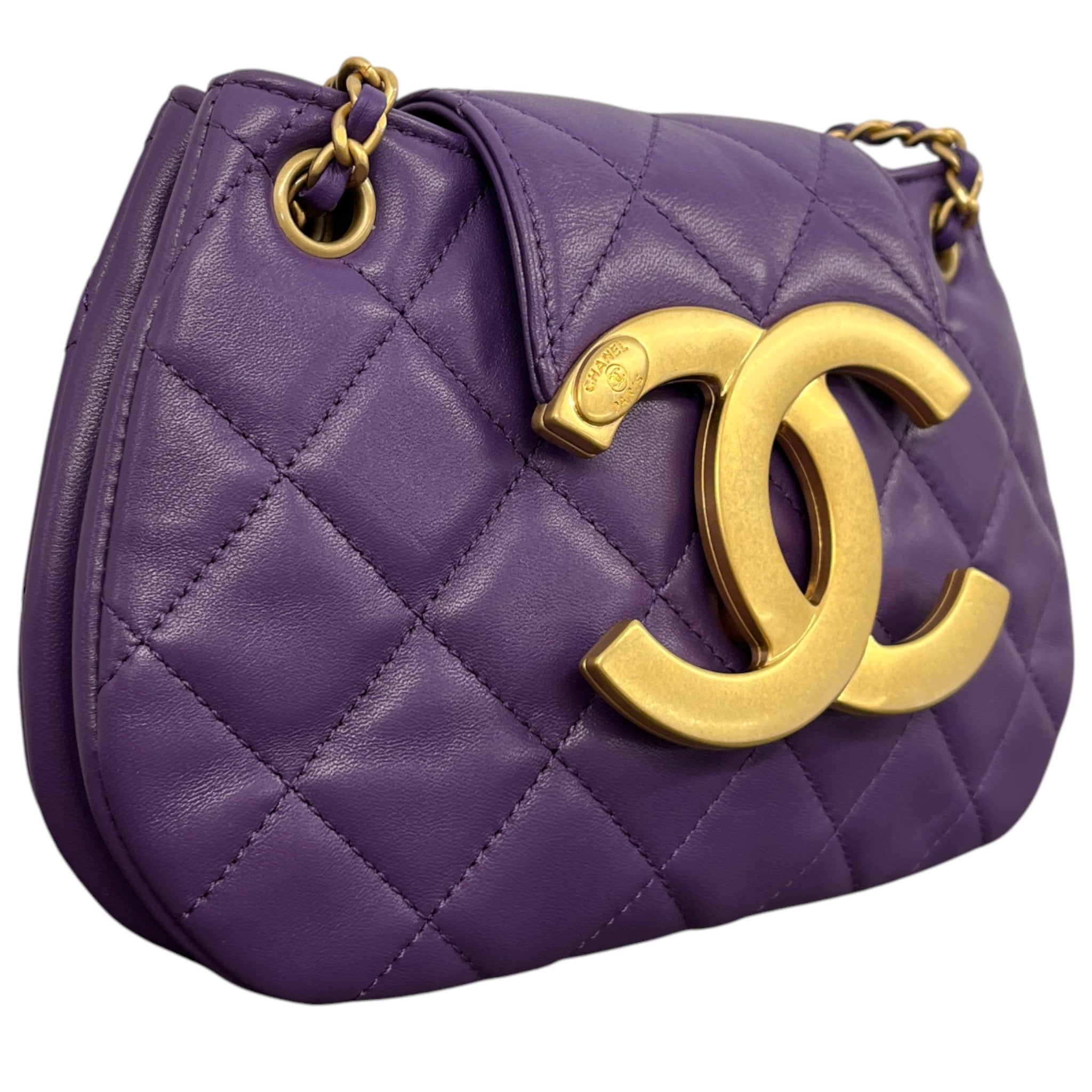 Women's Cc Quilted Bag Purple