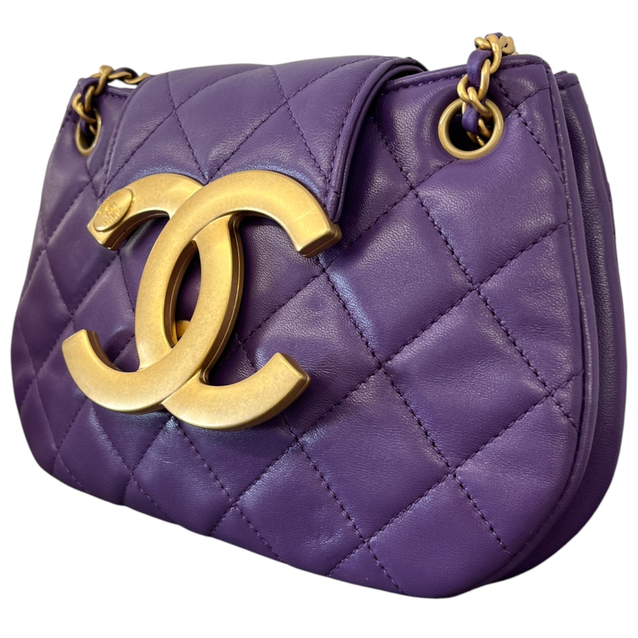 Women's Cc Quilted Bag Purple