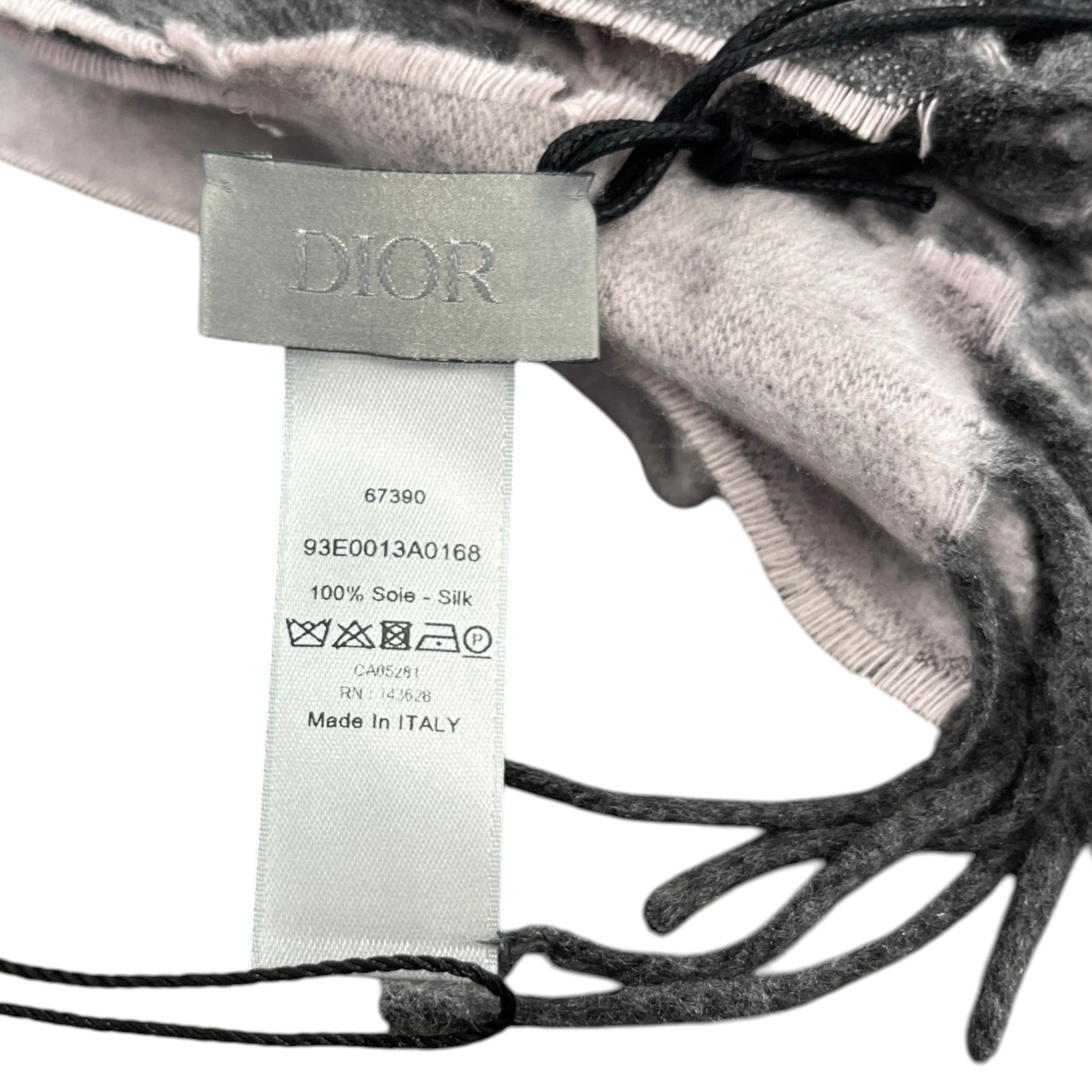 Women's Oblique Scarf Grey