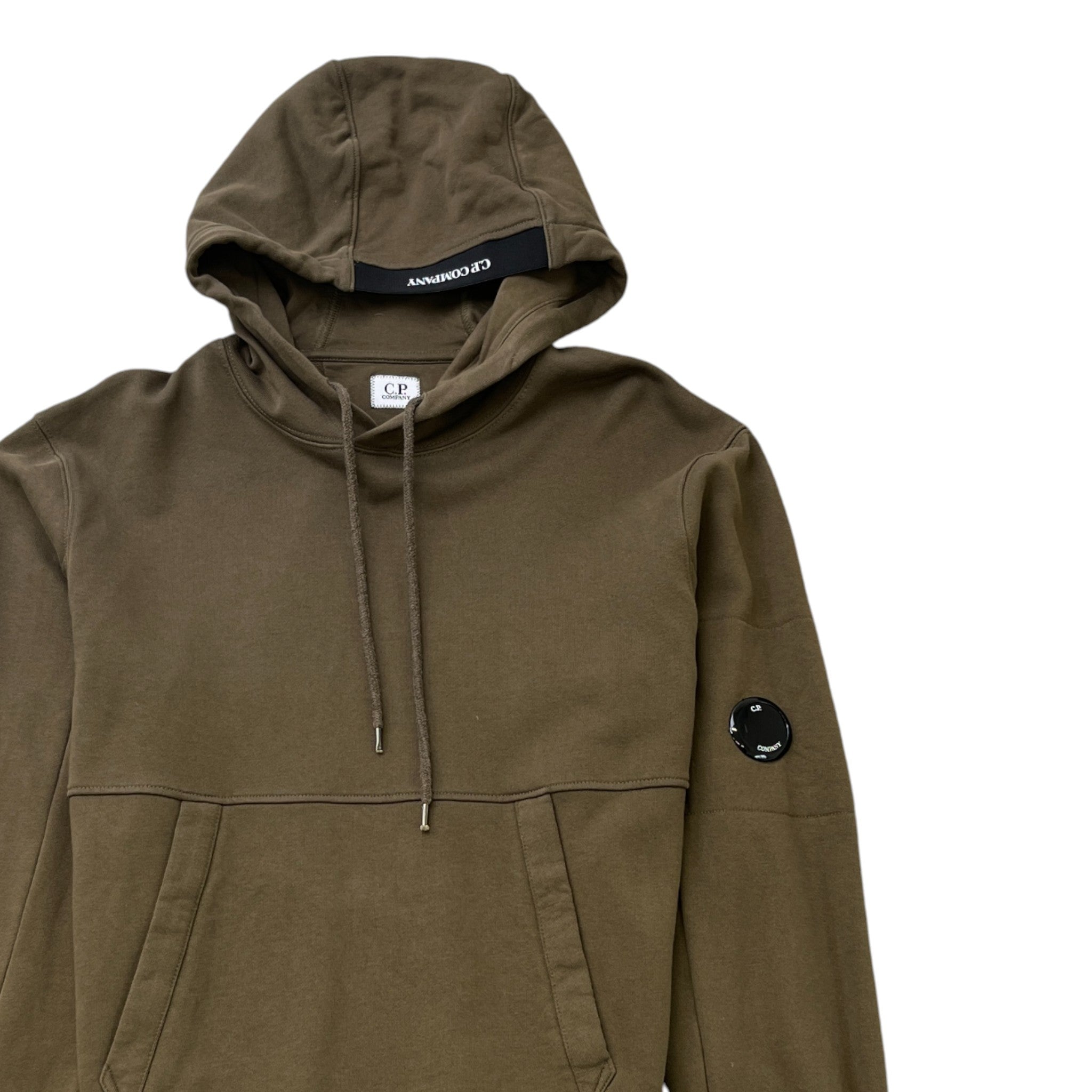 Men's Lens Hoodie Khaki Size L