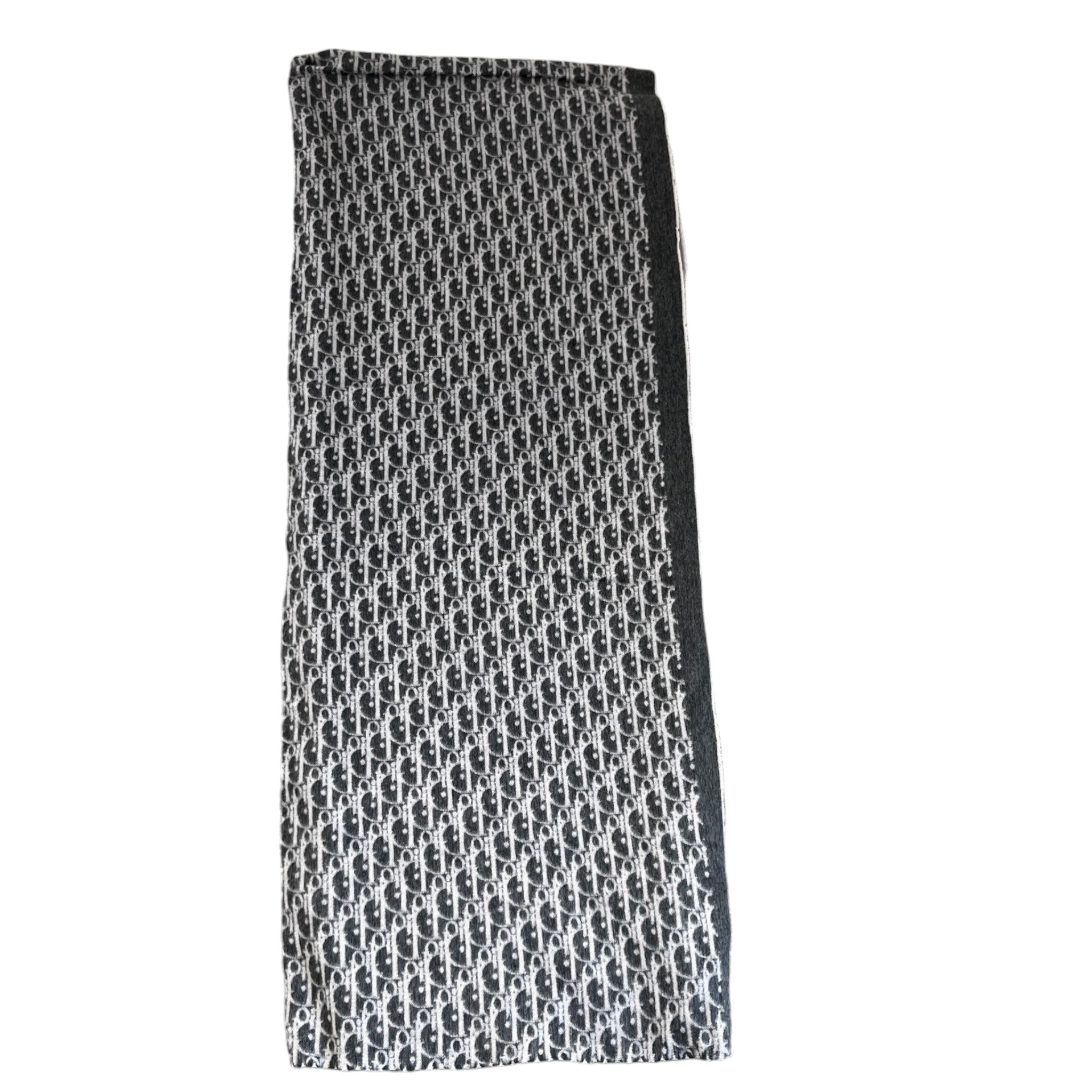 Women's Oblique Scarf Grey