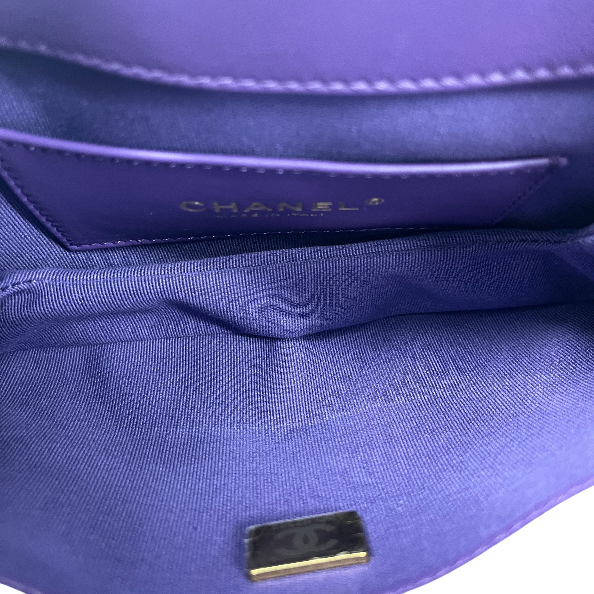 Women's Cc Quilted Bag Purple