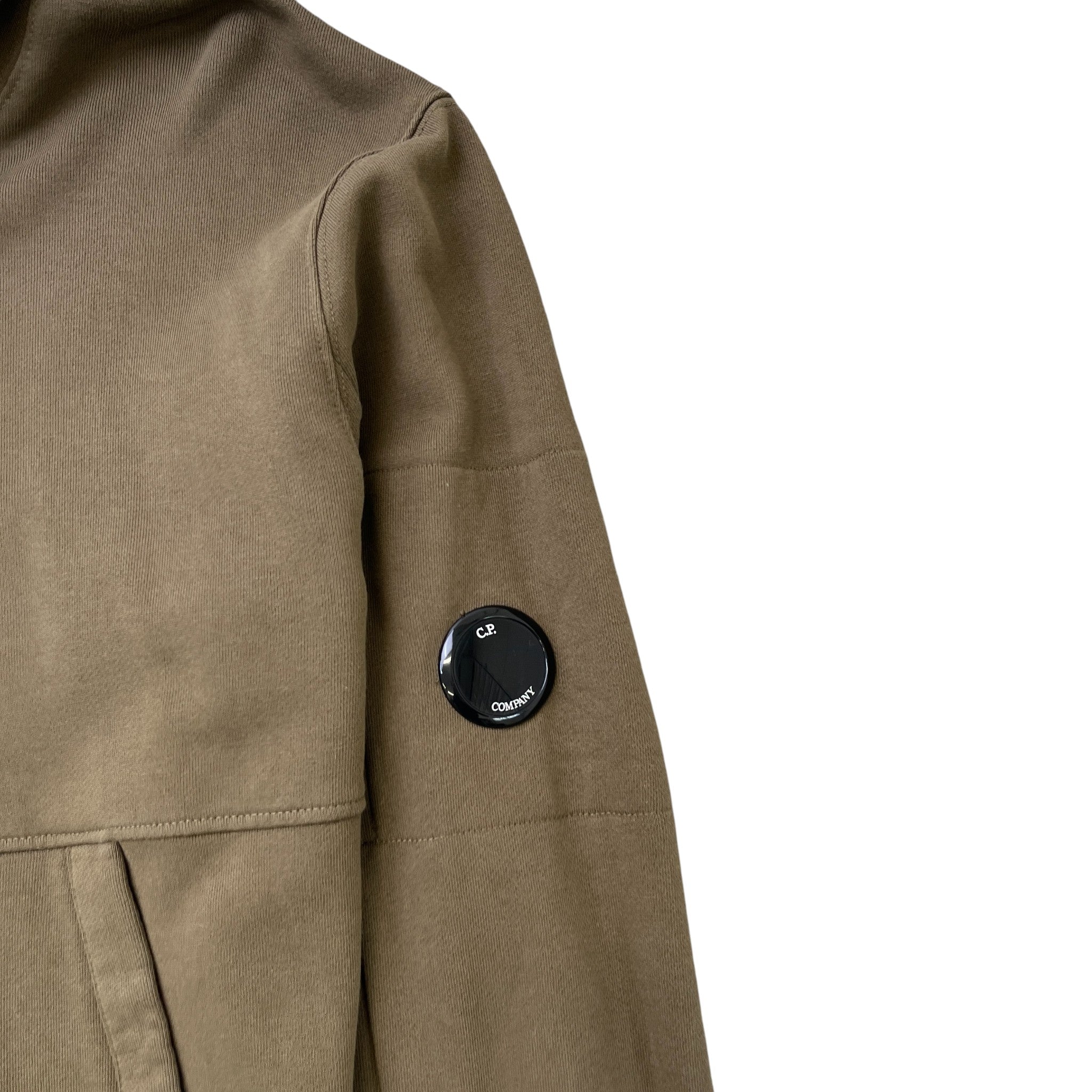 Men's Lens Hoodie Khaki Size L