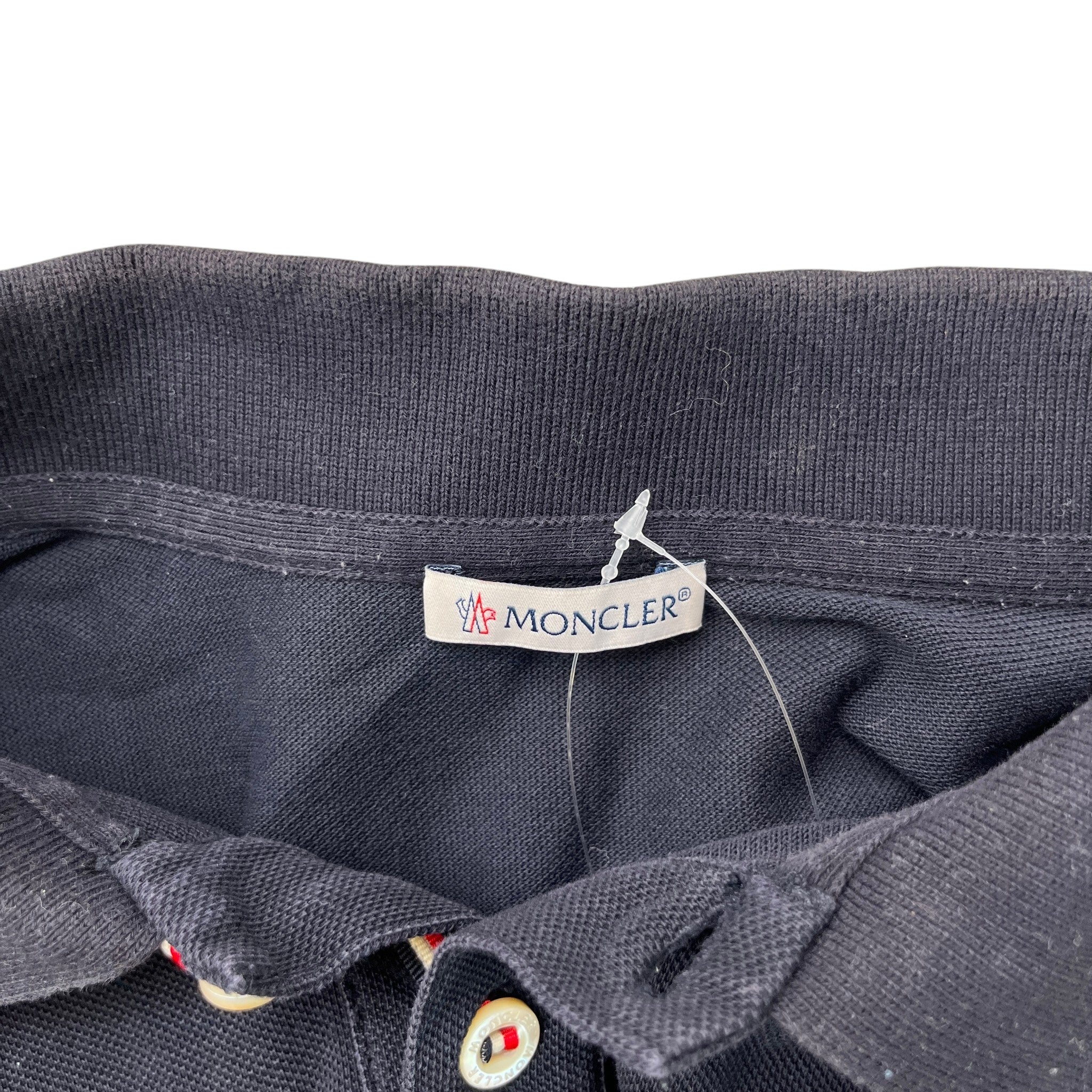 Men's Maglia Polo Shirt Navy Size M