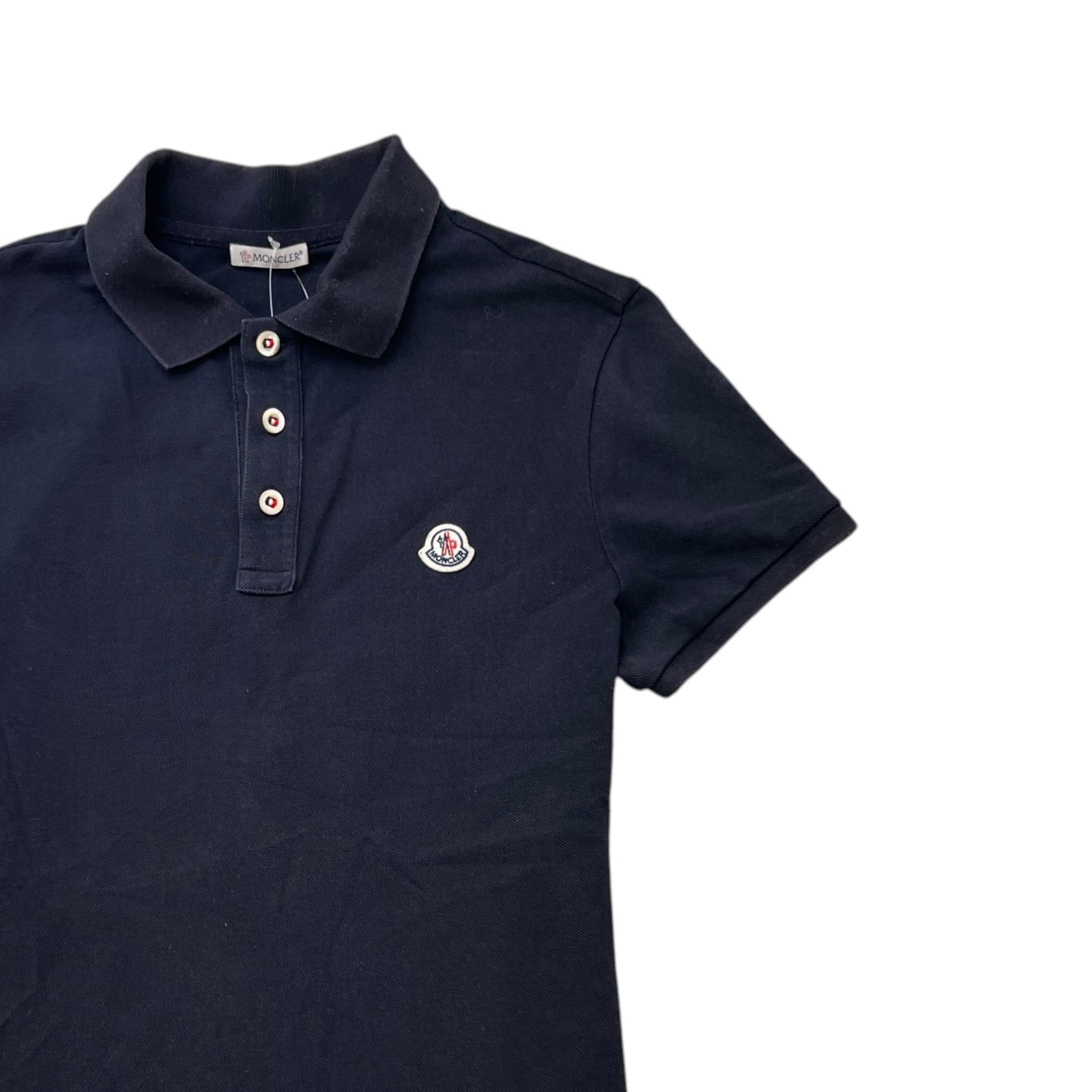 Men's Maglia Polo Shirt Navy Size M